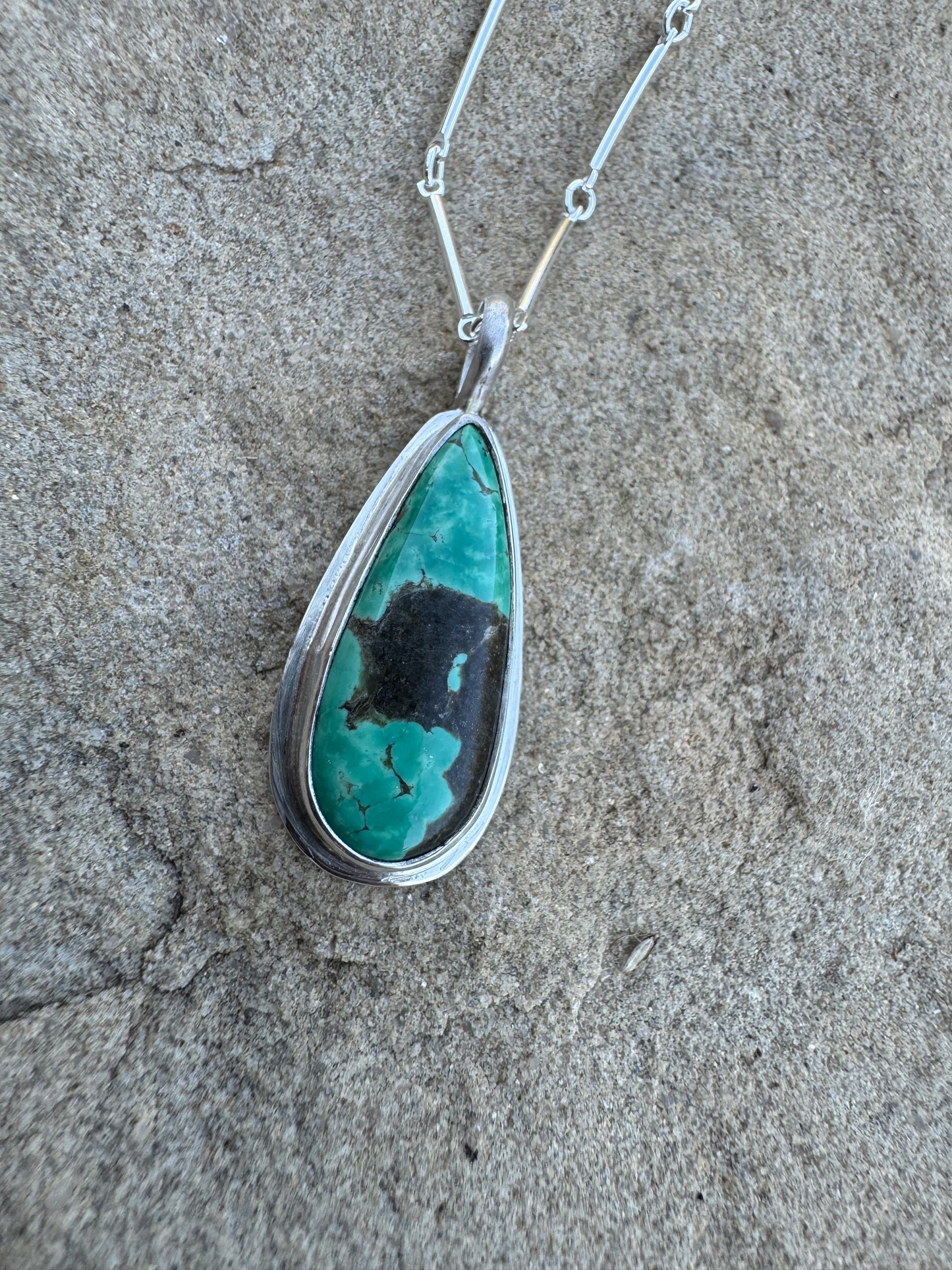 Dainty pendant Tyrone Turquoise