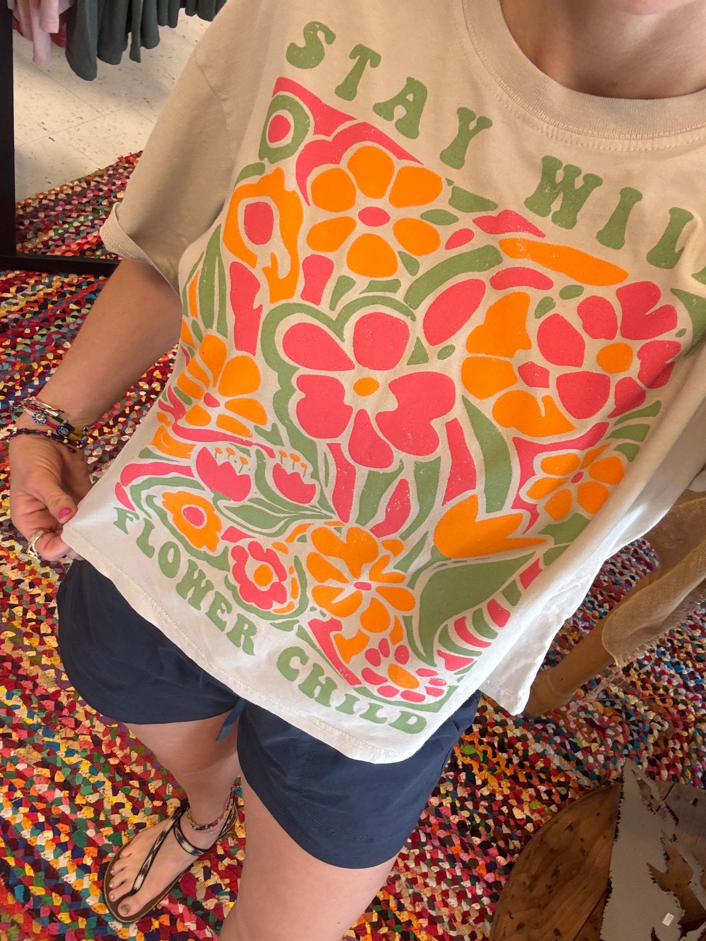 Stay Wild Flower Child Shirt