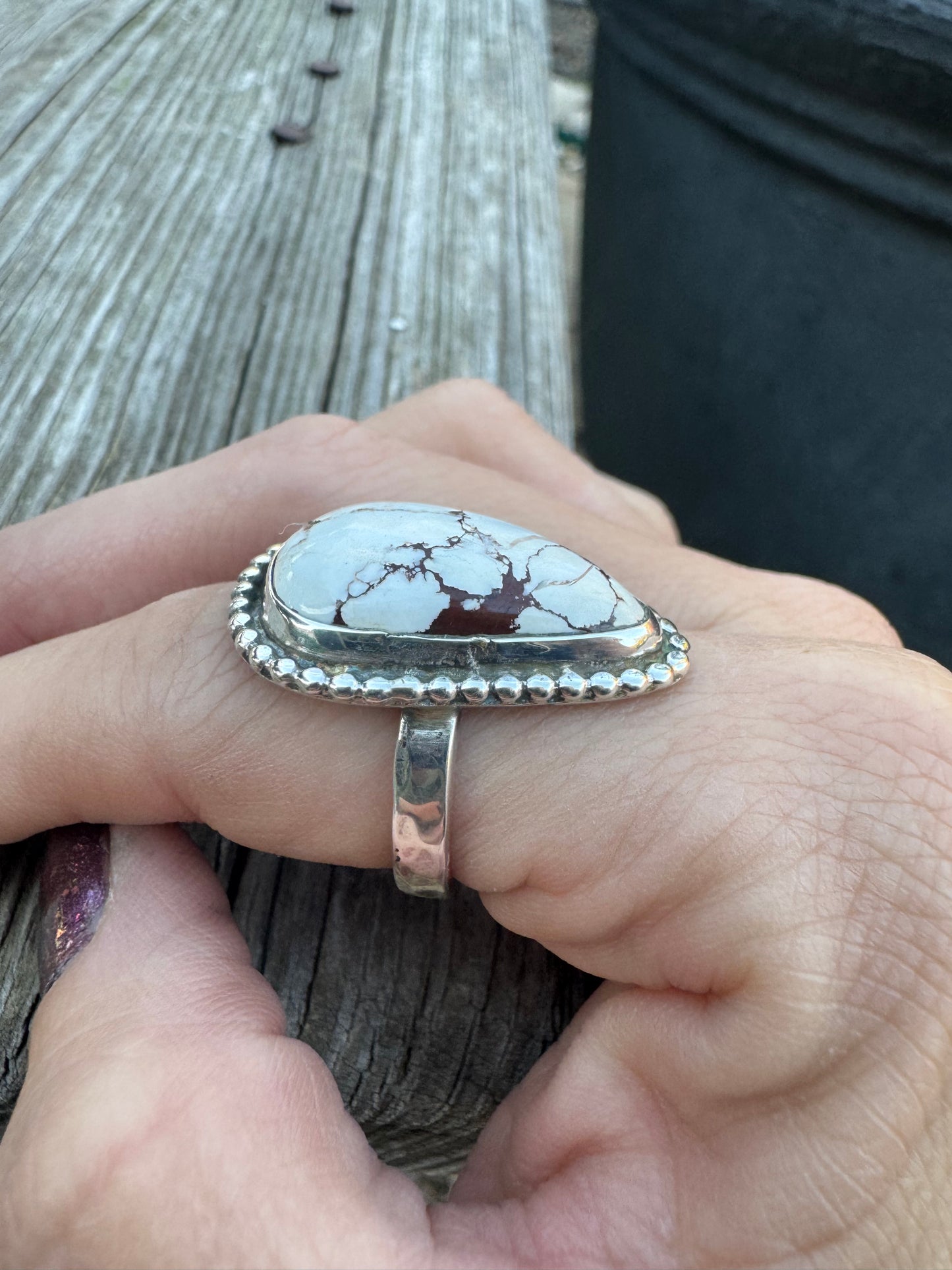 Wild Horse Magnesite ring size 7.25