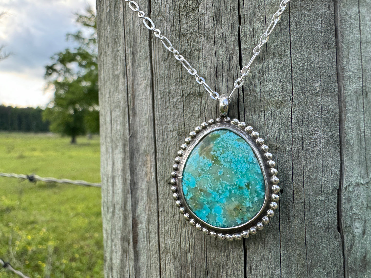 Kinsman turquoise pendant