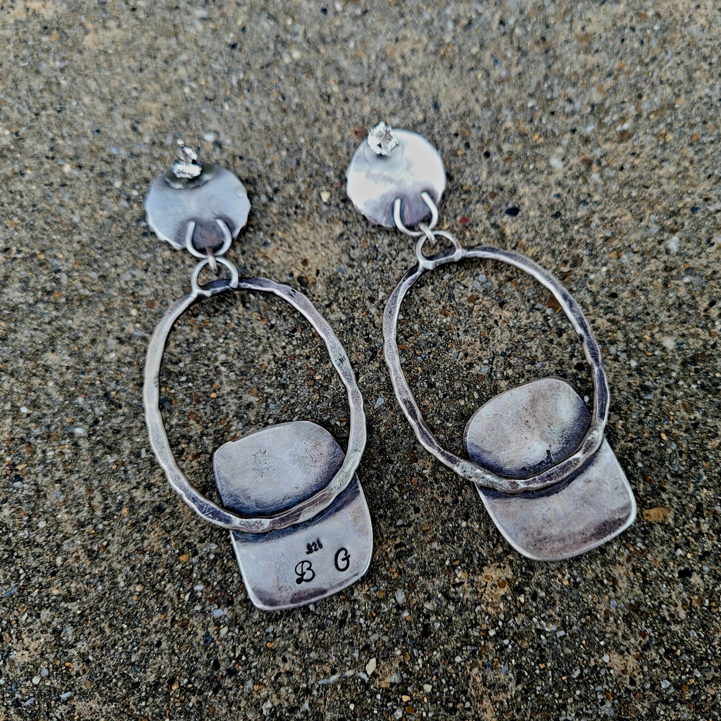 Old stock Kingman turquoise Earrings