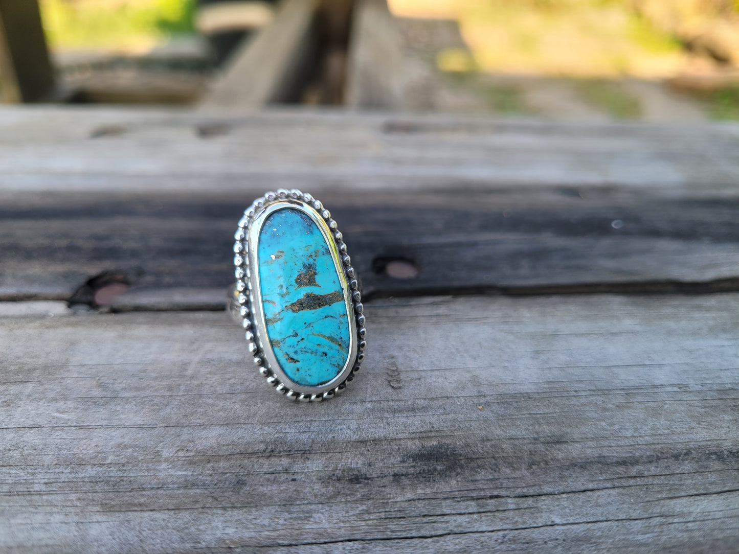 Turquoise ring size 9
