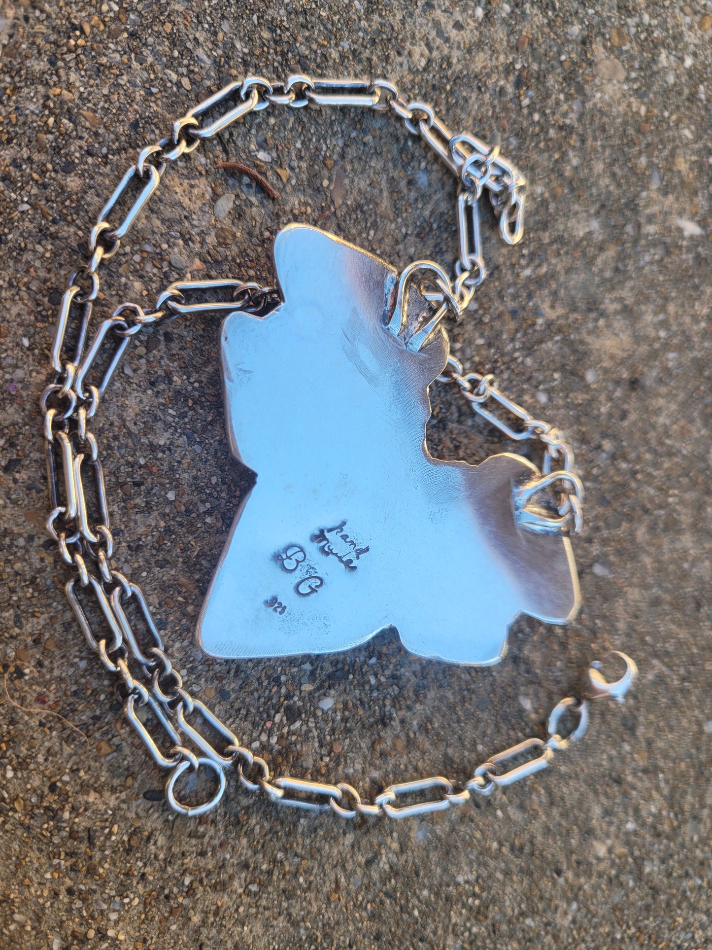 Turquoise and Wild Horse bib necklace