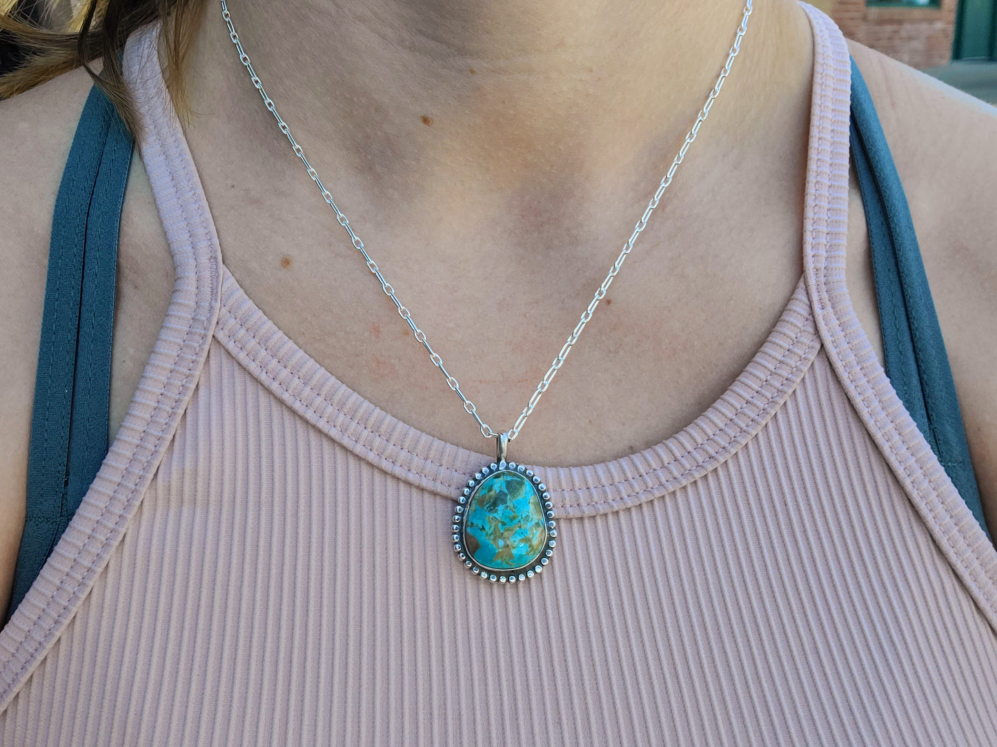 King Manassa turquoise Pendant