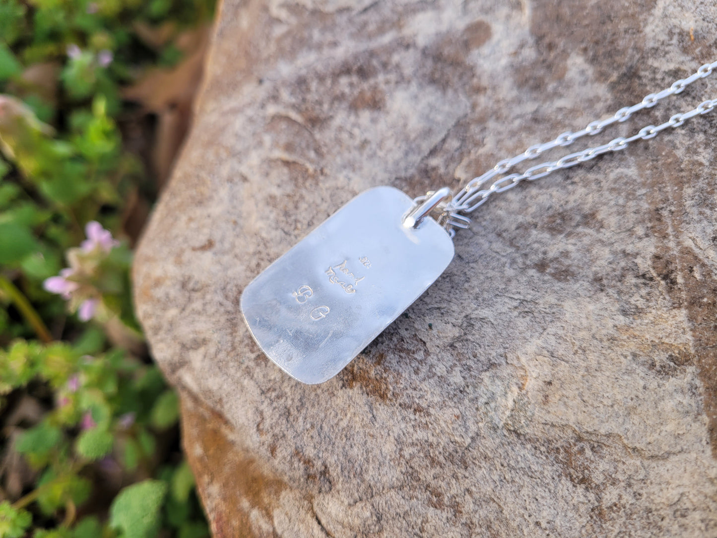 Smoky Blue Kingman turquoise Necklace