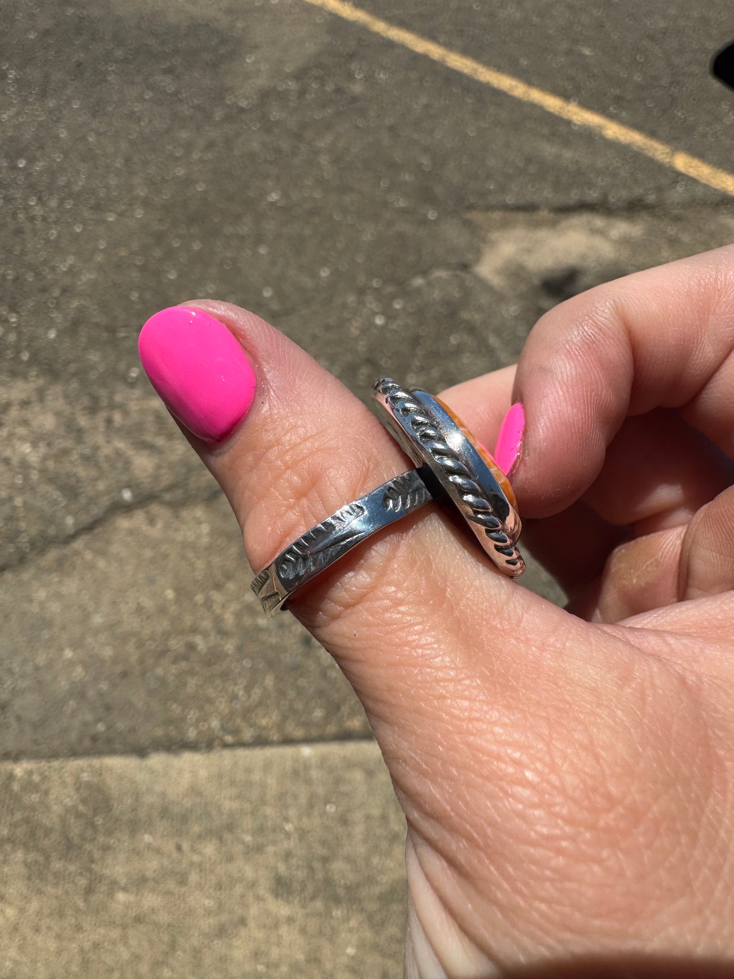 Spiny Oyster ring size 8