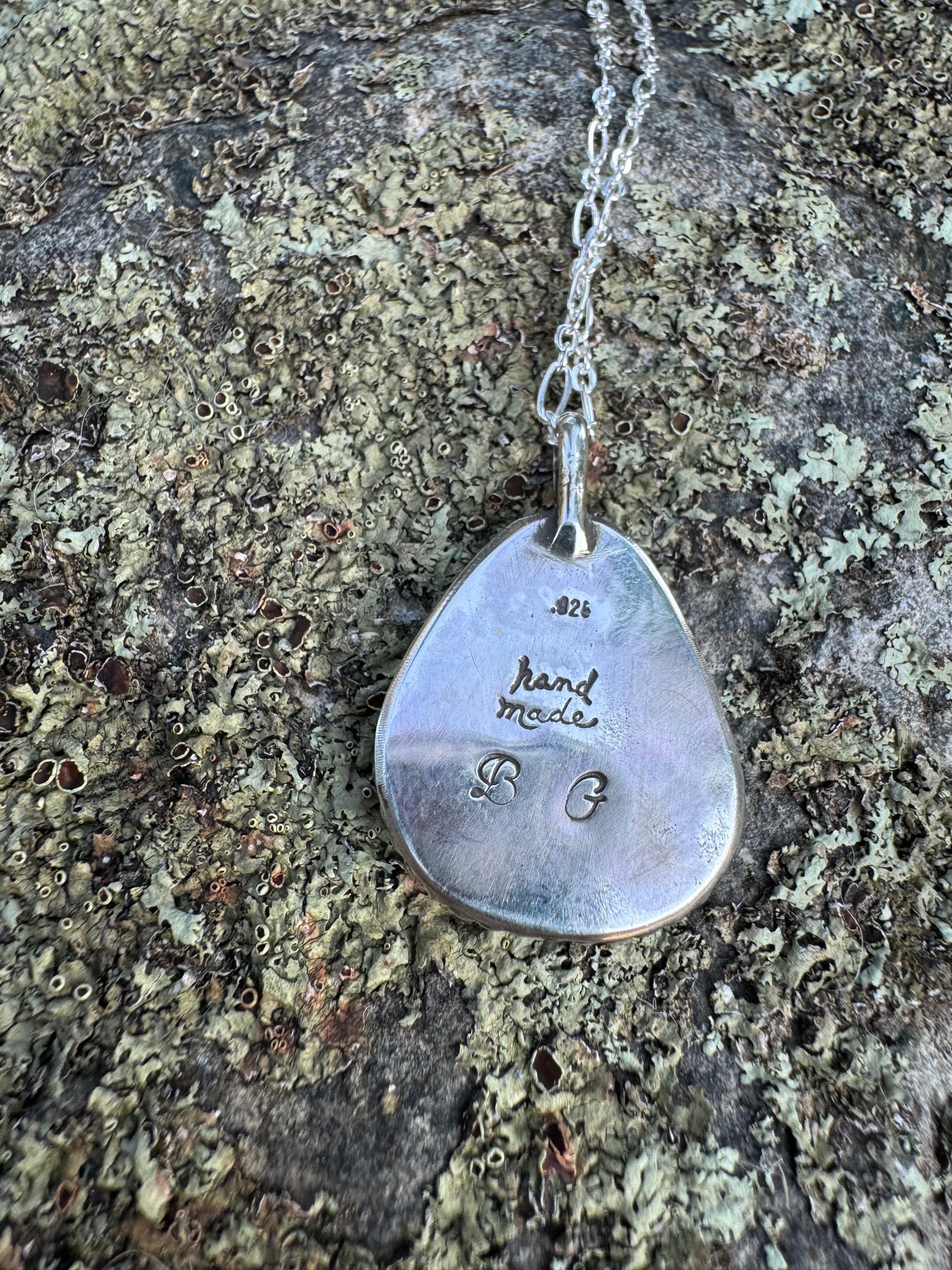 Kingman turquoise pendant