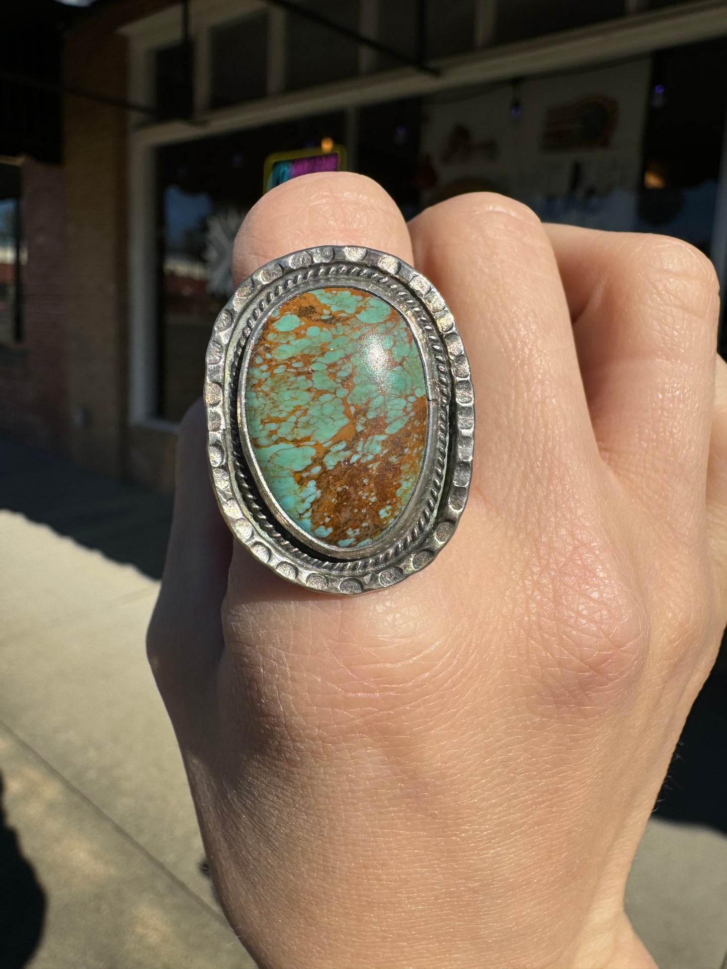 Turquoise ring size 8.5