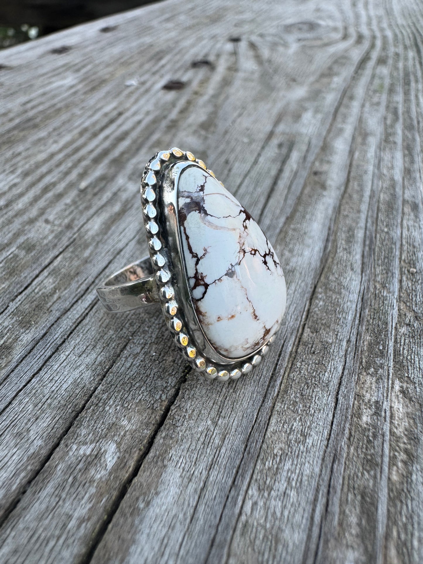 Wild Horse Magnesite ring size 7.25