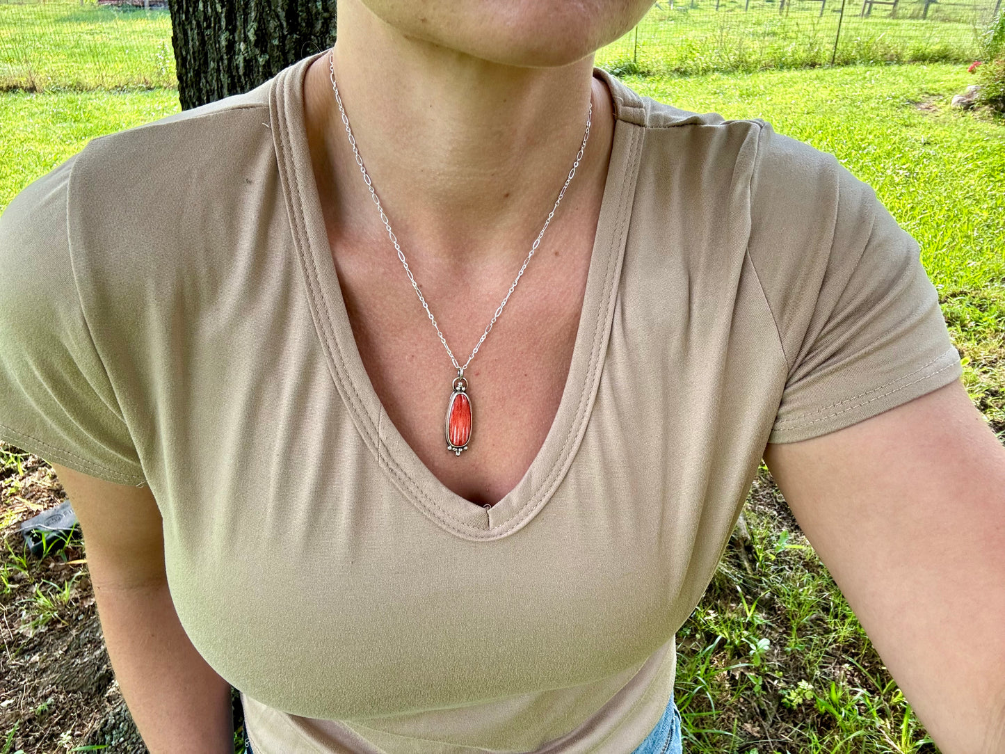 Spiny oyster Necklace