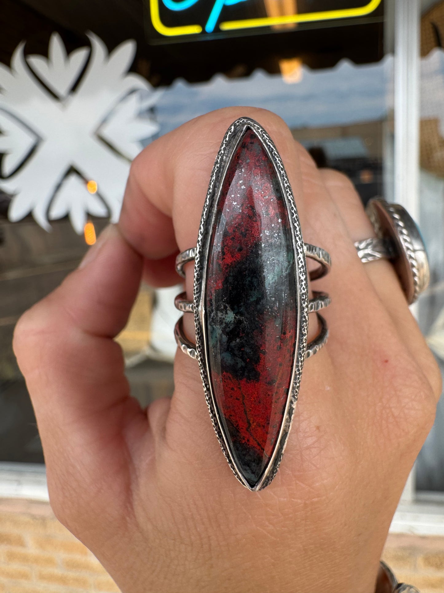 Sonoran Sunset Marquise ring size 9