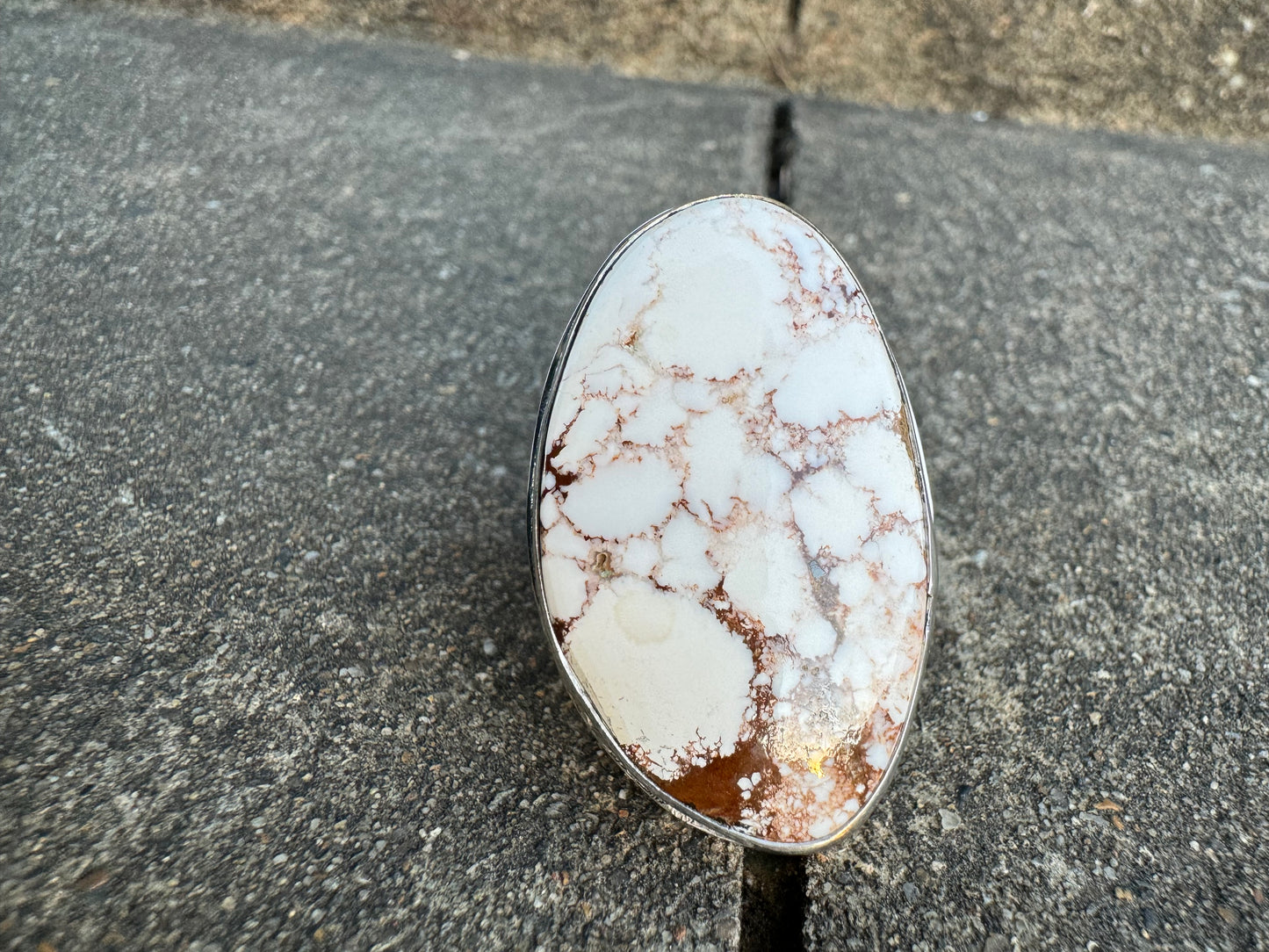 Wild Horse Magnesite Ring size 7.