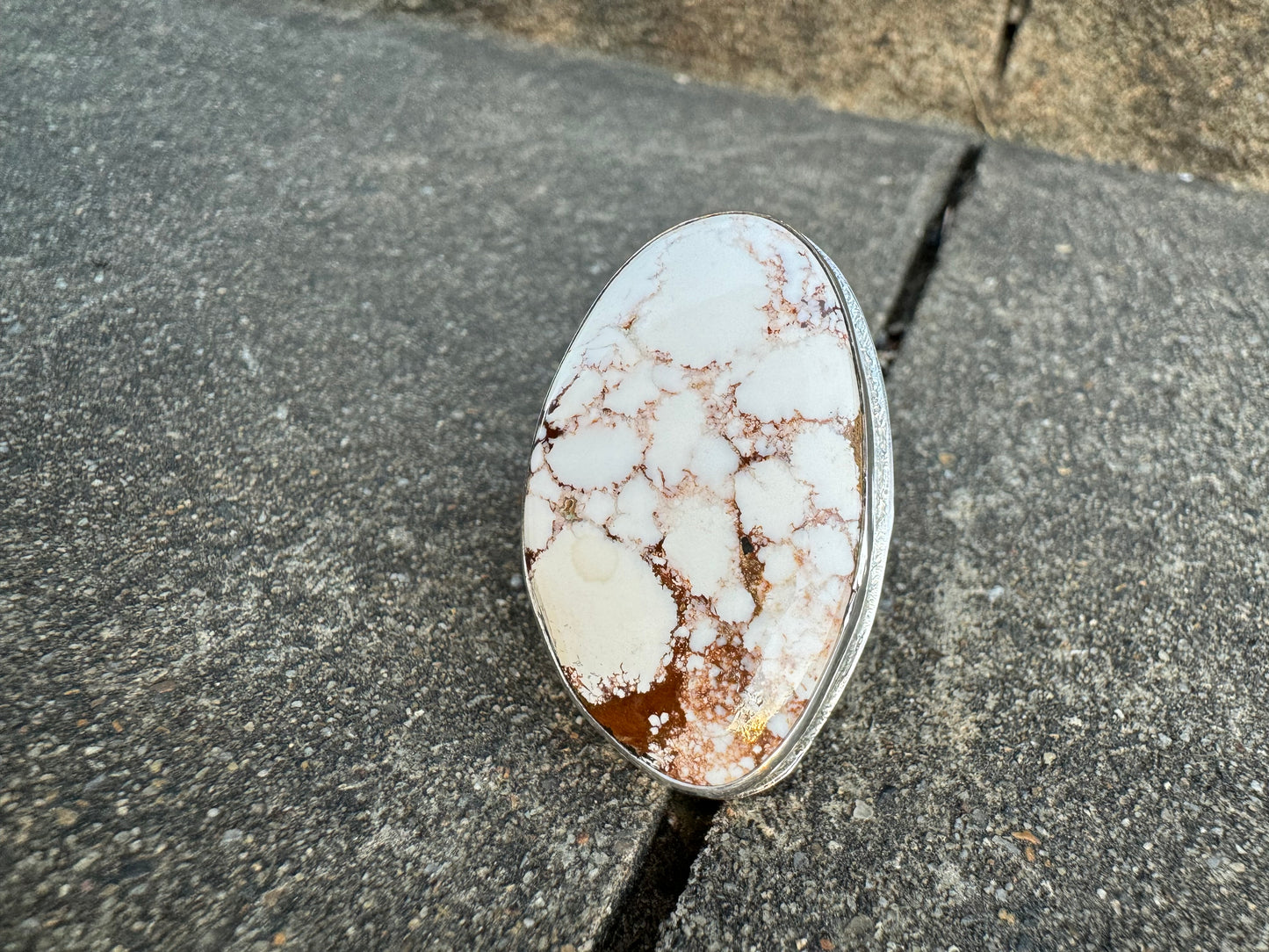 Wild Horse Magnesite Ring size 7.