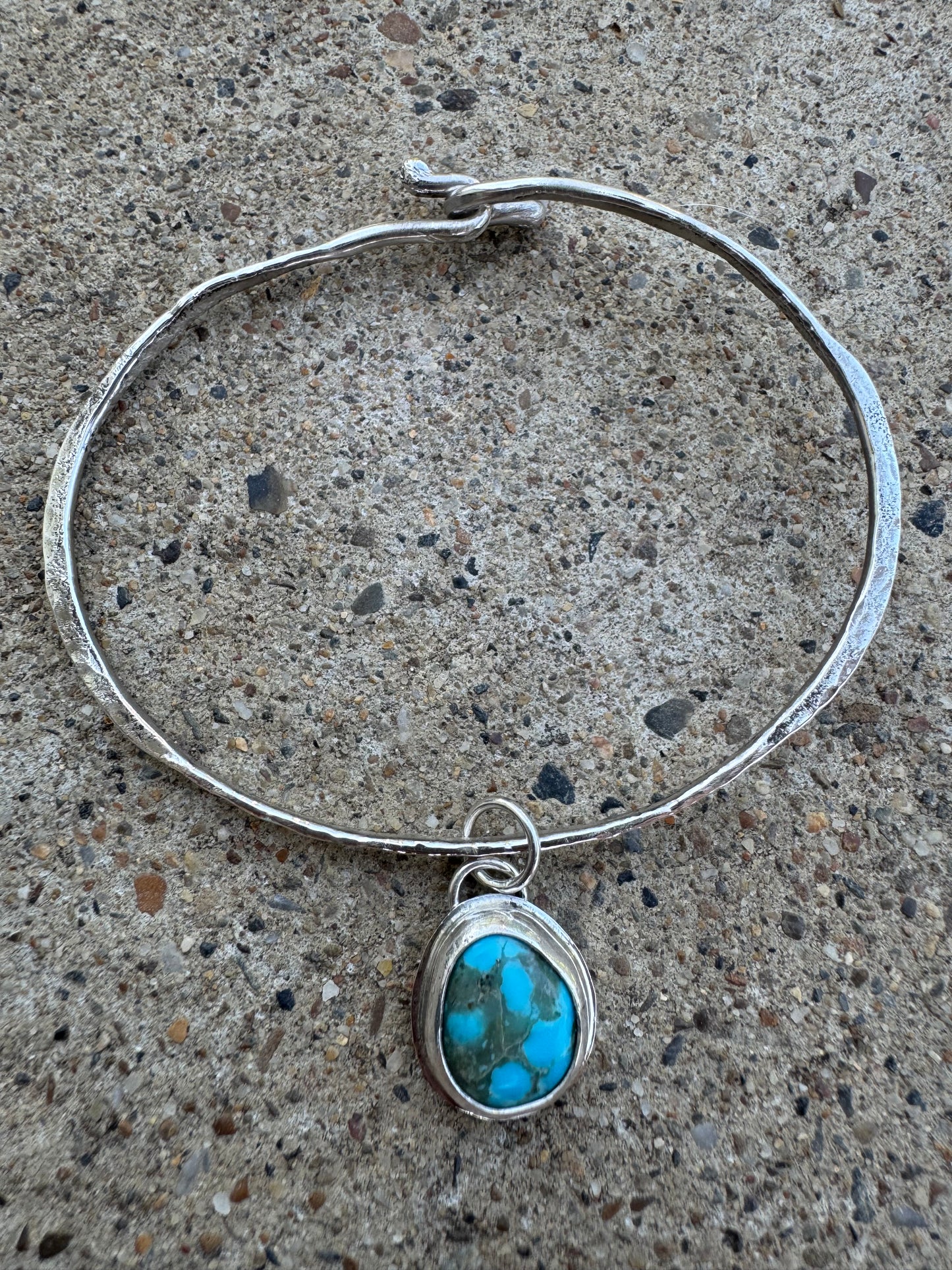 Kingman turquoise Bangle