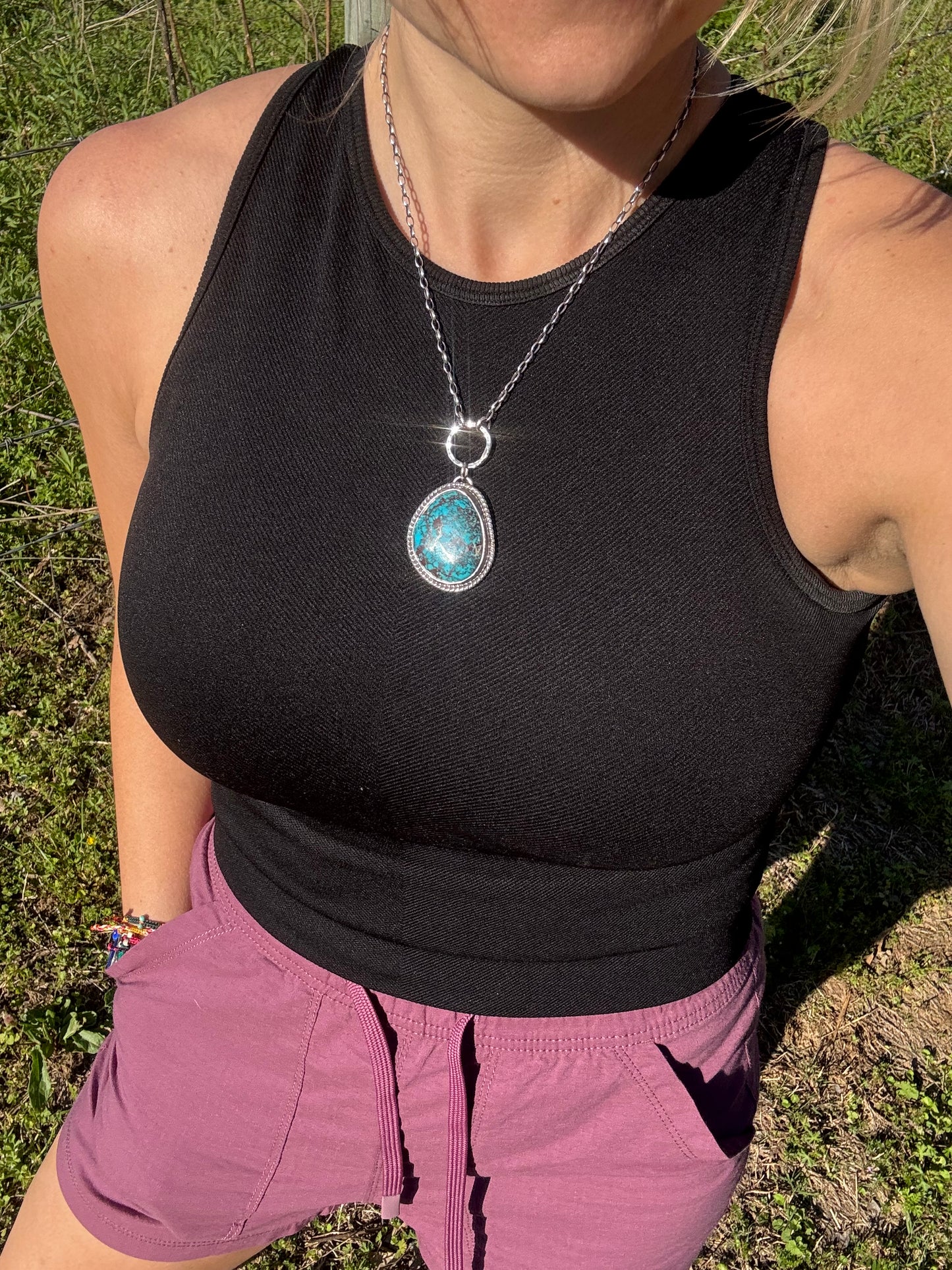 High Grade Kingman Turquoise Necklace