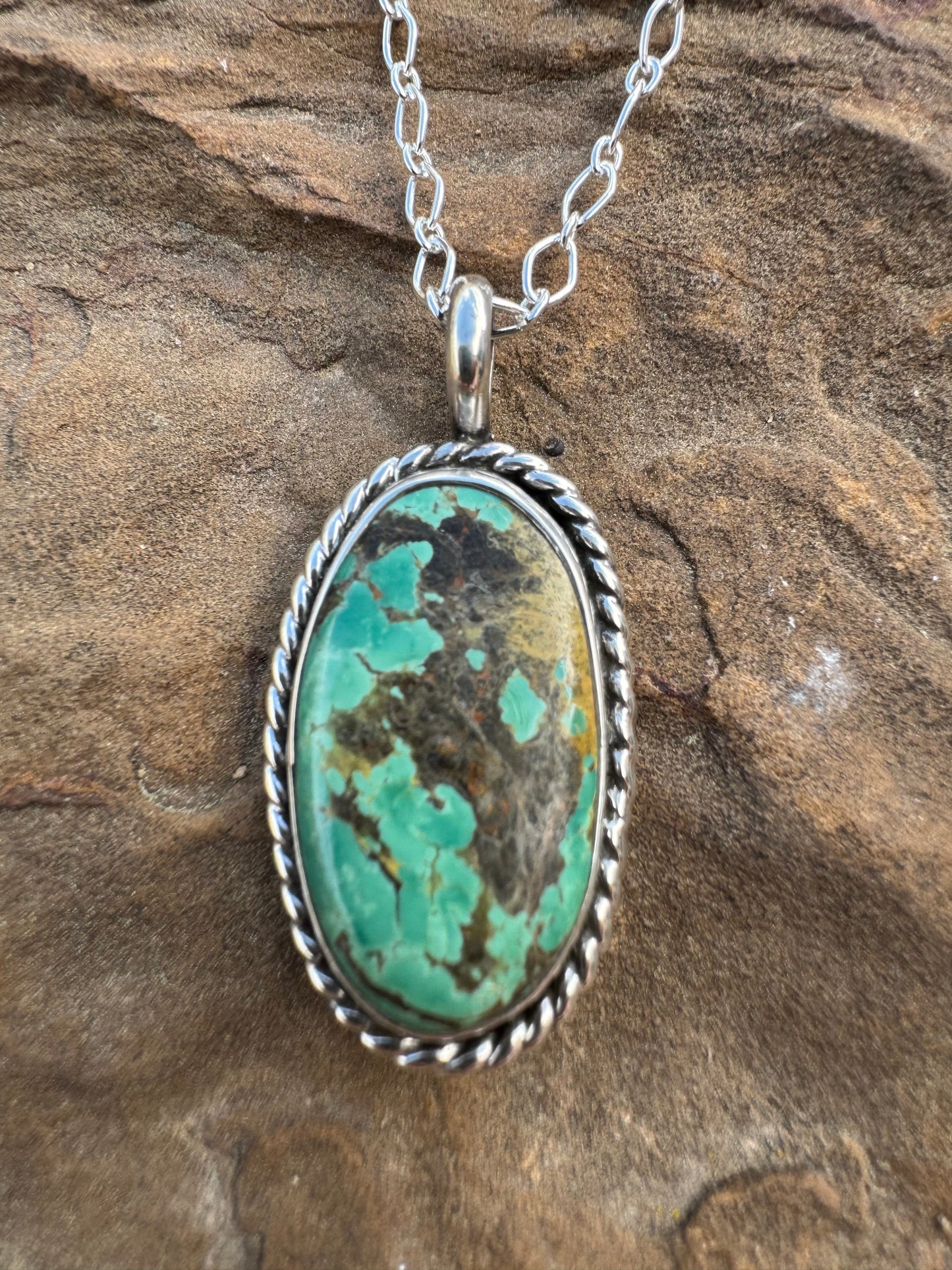 Tyrone turquoise necklace