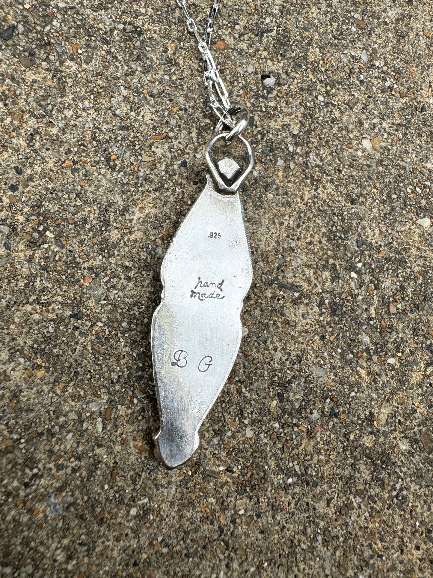 Wild Horse Magnesite pendant