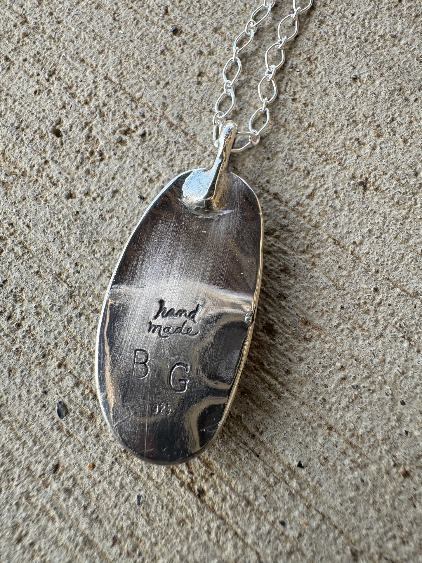 Dark Blue Kingman Turquoise necklace