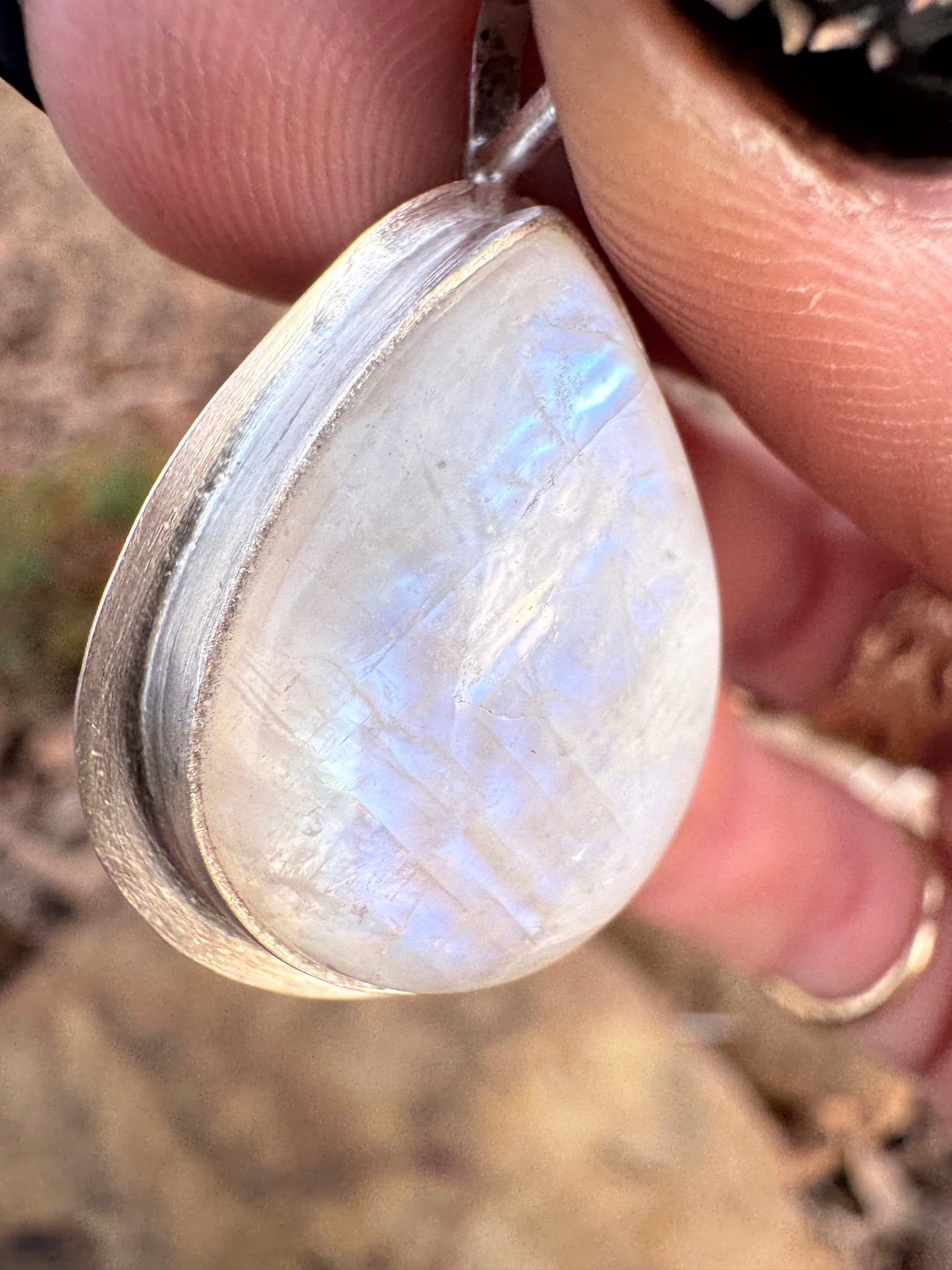 Tear drop Moonstone pendant