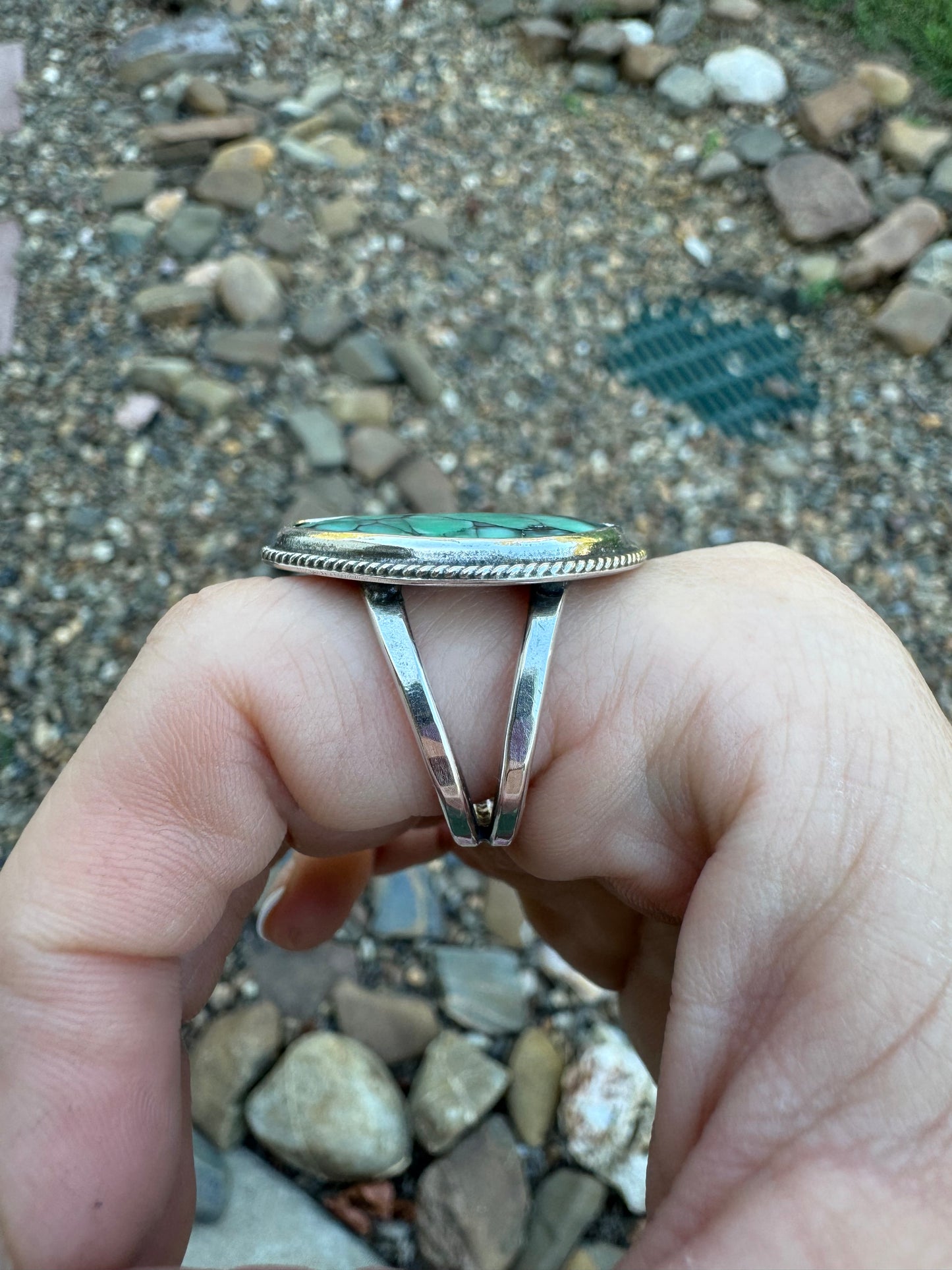 Variscite ring for Jackie size 9