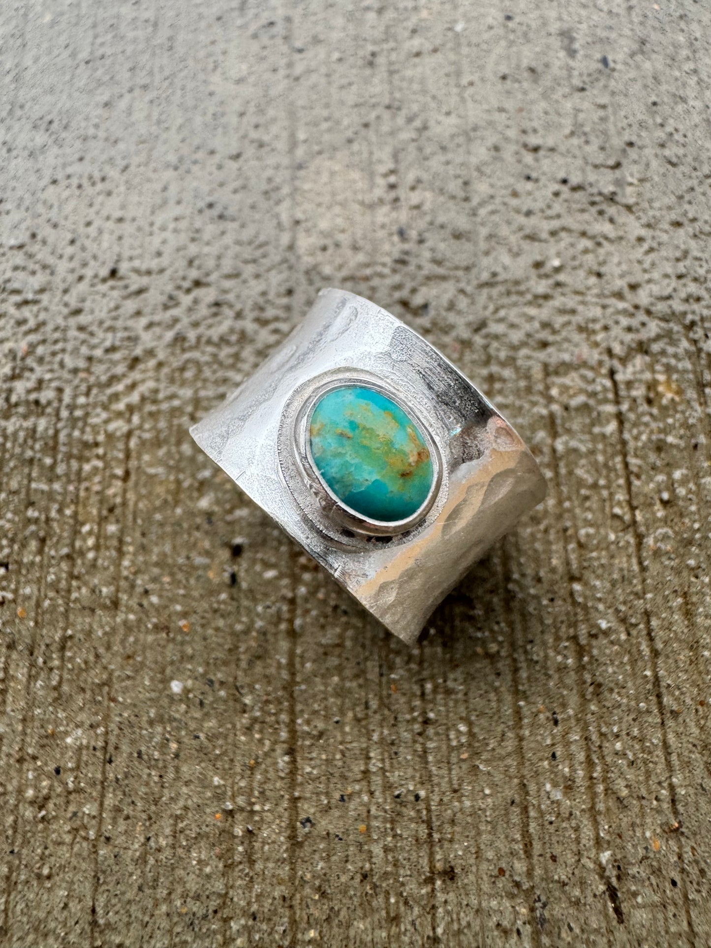 Sonoran gold turquoise band size 8