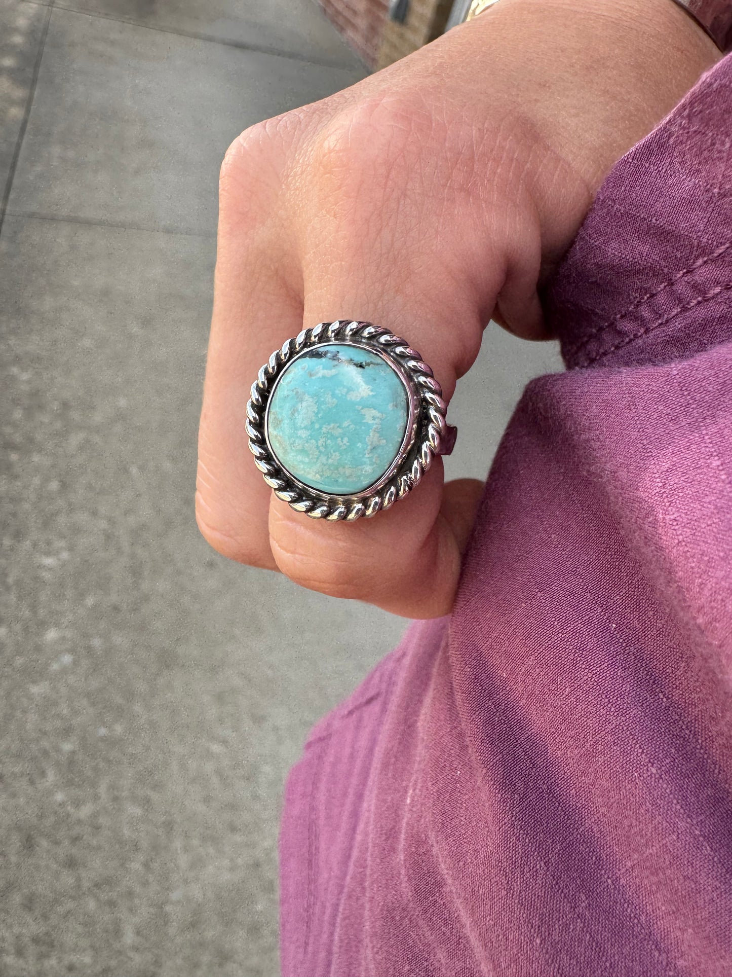Nacozari Turquoise ring size 8.5