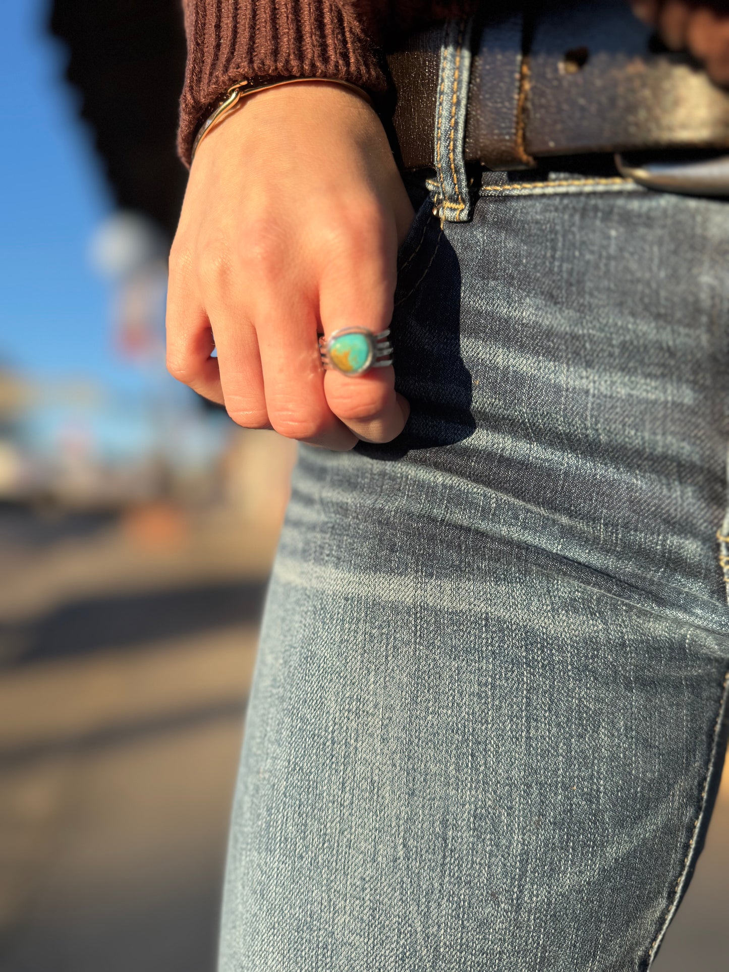 Stacked Turquoise Ring