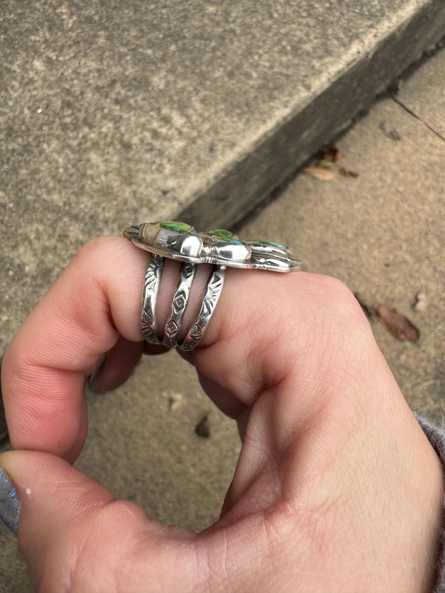 Sonoran Gold Cluster ring size 6.5