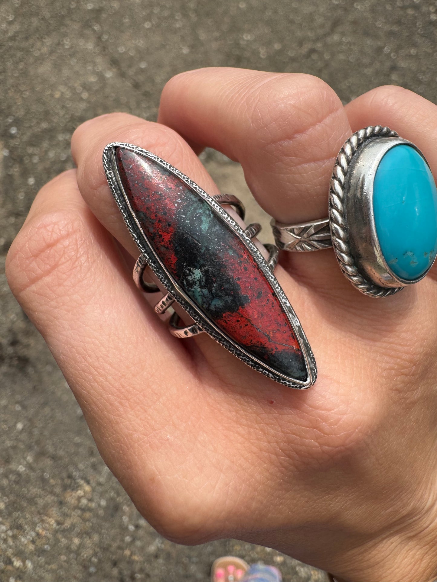Sonoran Sunset Marquise ring size 9