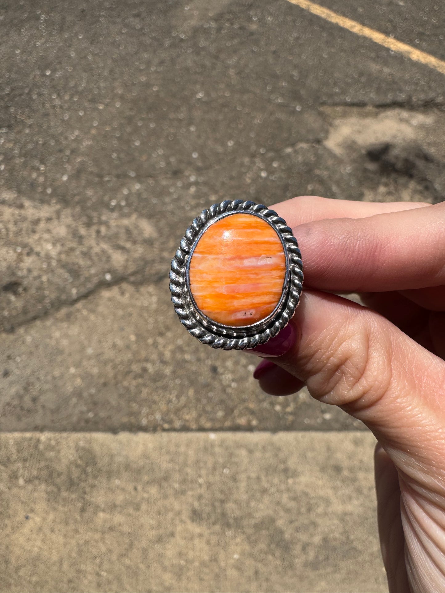 Spiny Oyster ring size 8