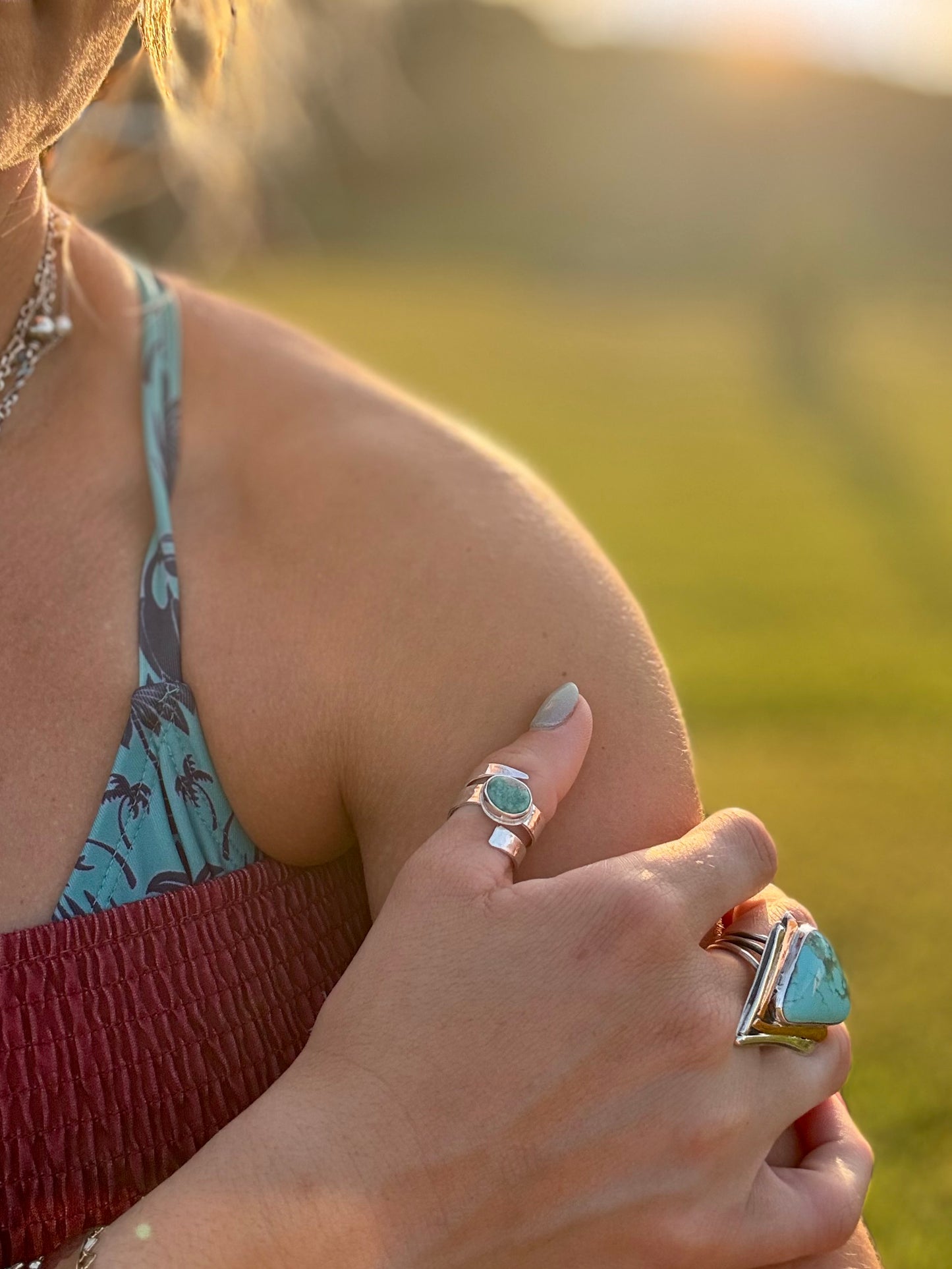 Campitos Turquoise Wrap Ring