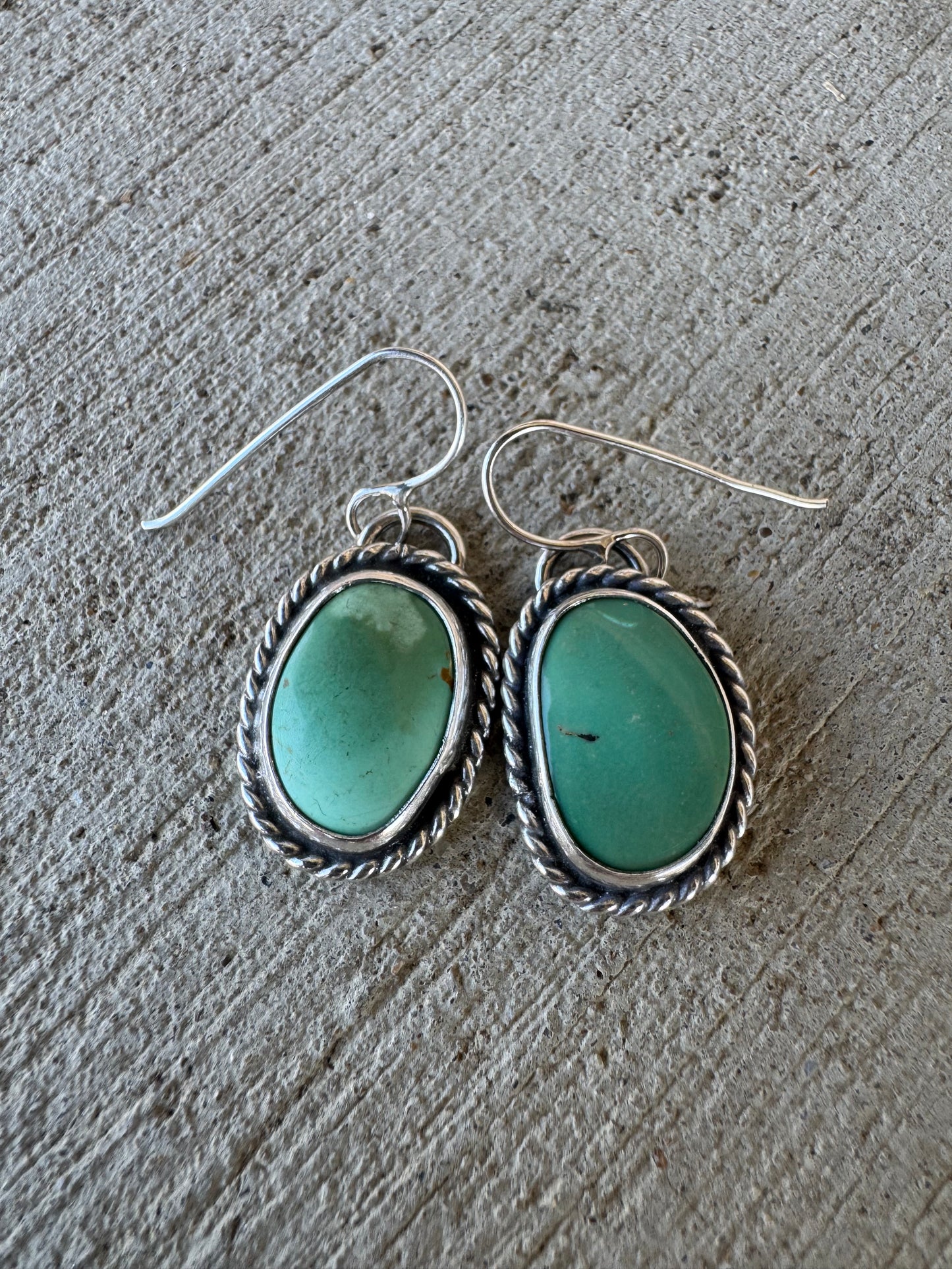 Green Kings Manassa Turquoise Earrings