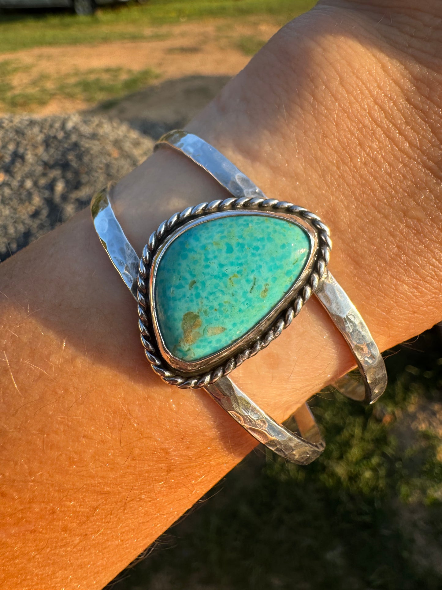 Kingman turquoise cuff
