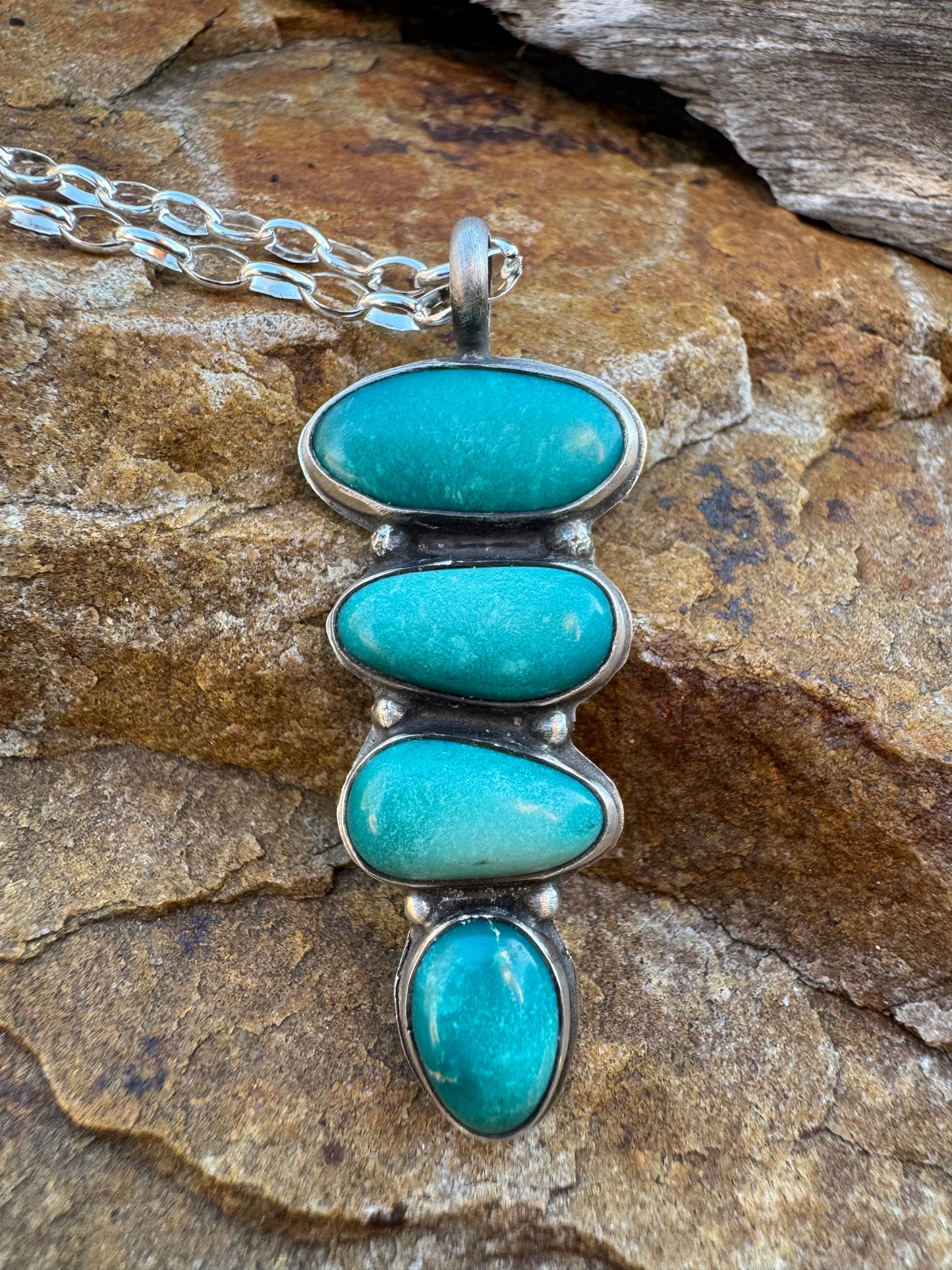 Waterfall Turquoise necklace