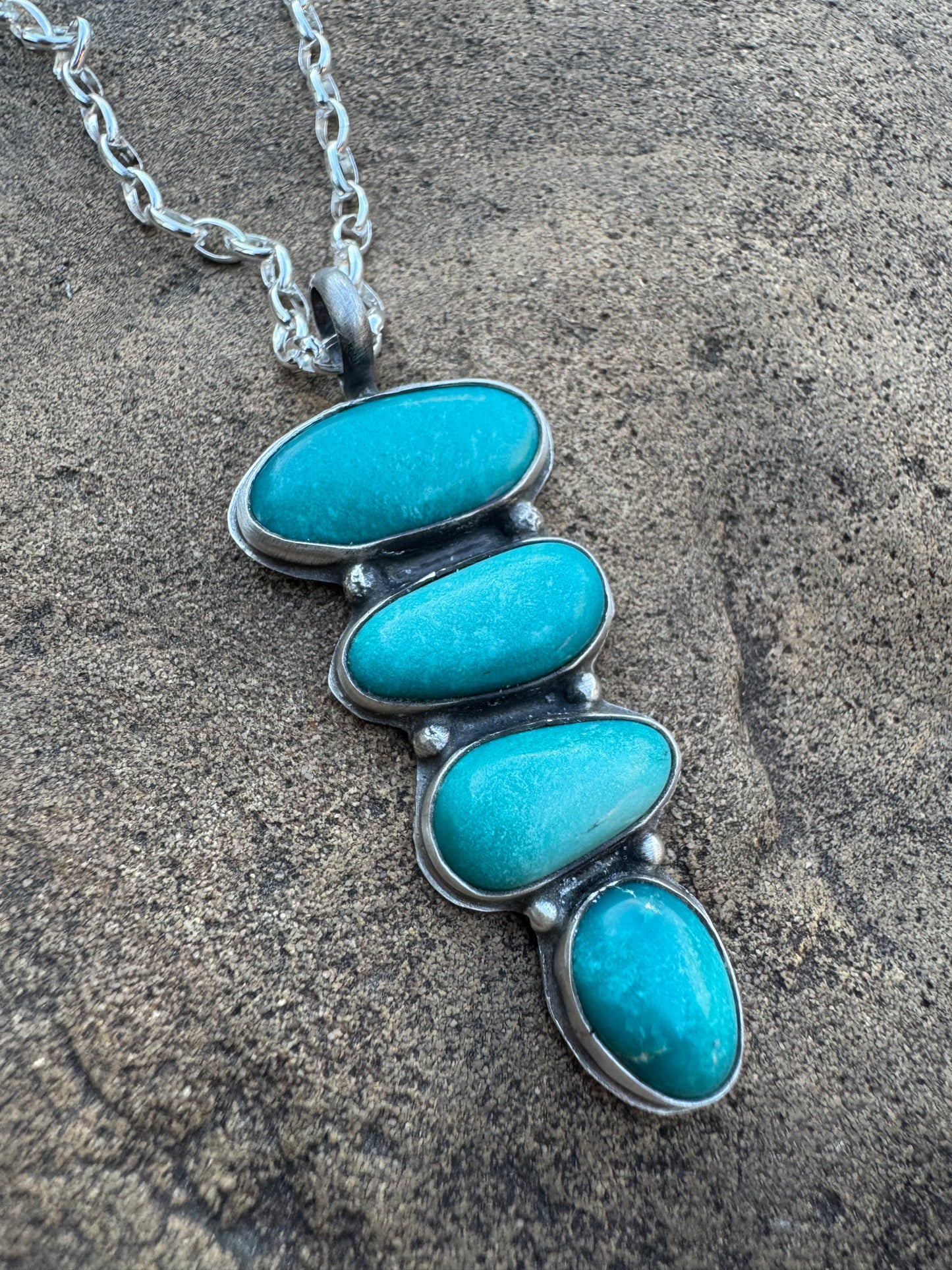 Waterfall Turquoise necklace