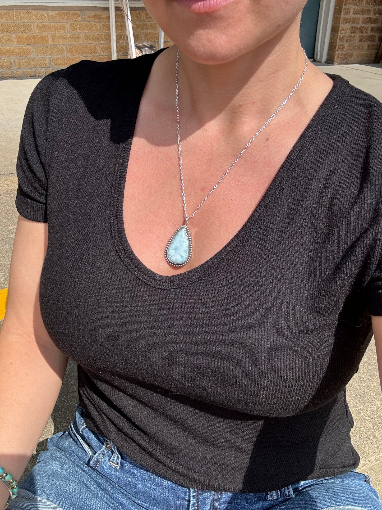 Larimar Necklace