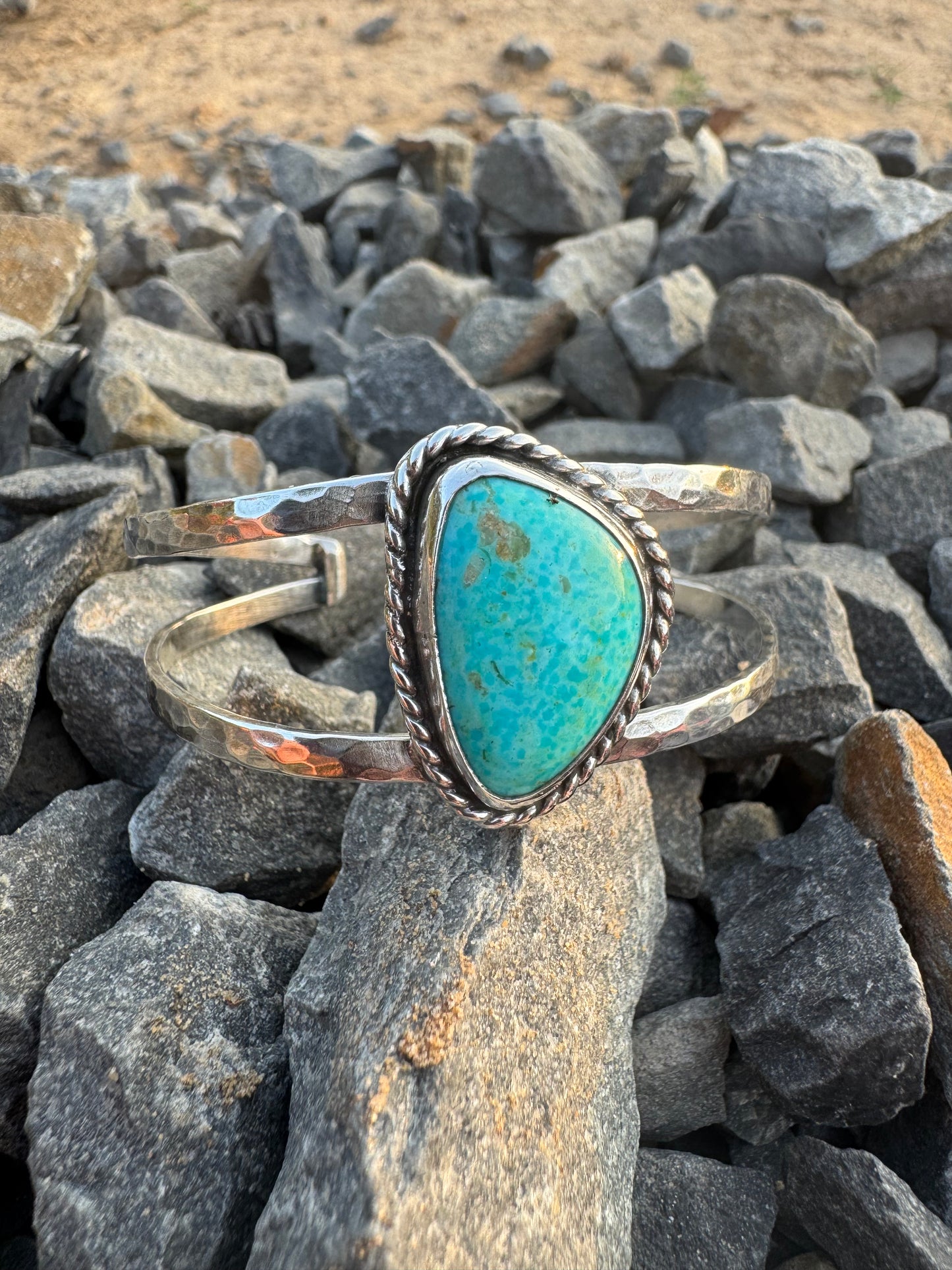 Kingman turquoise cuff