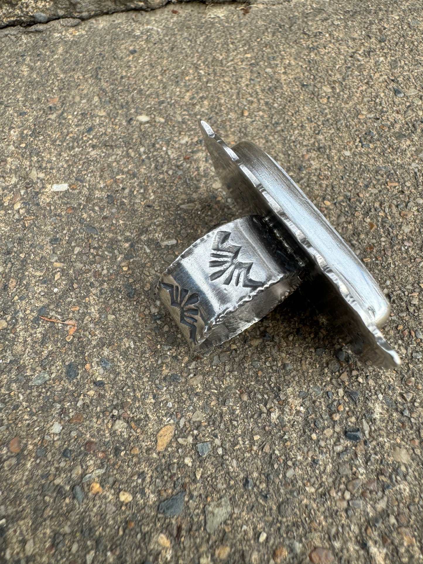 Dendritic Agate Ring size 8