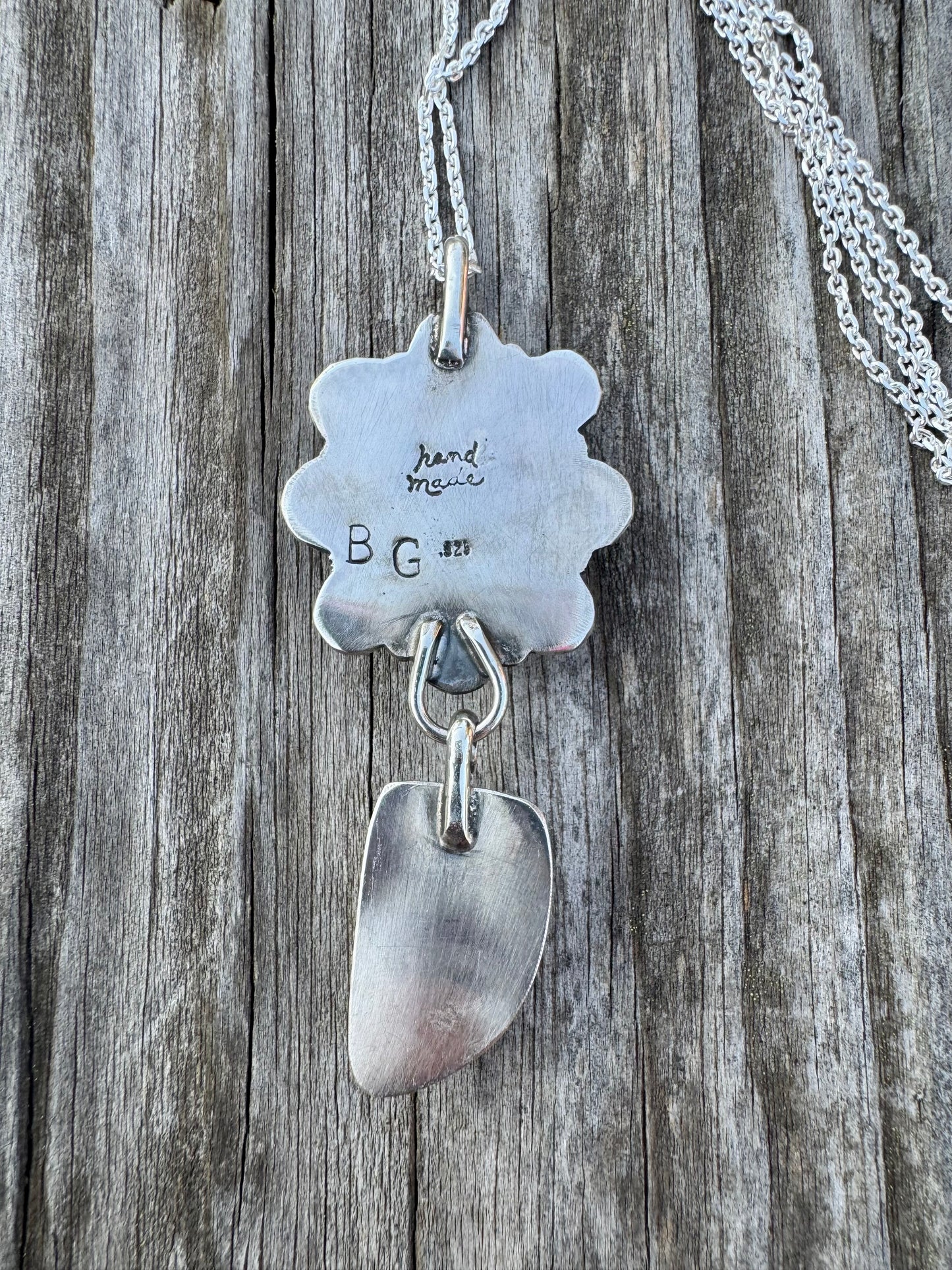 Monarch opal and Moonstone necklace