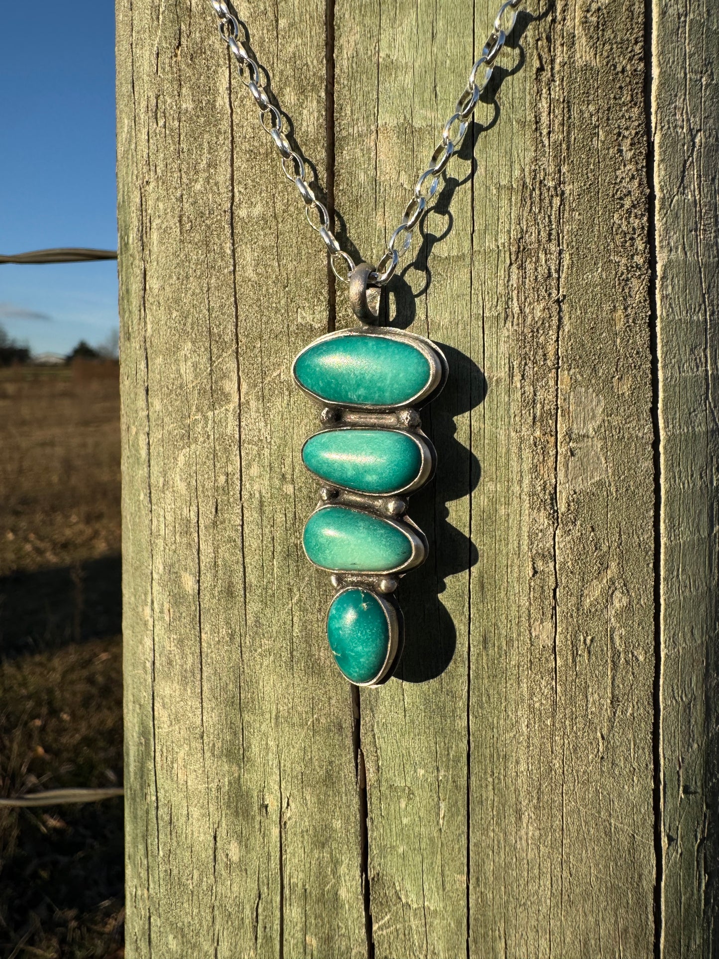 Waterfall Turquoise necklace