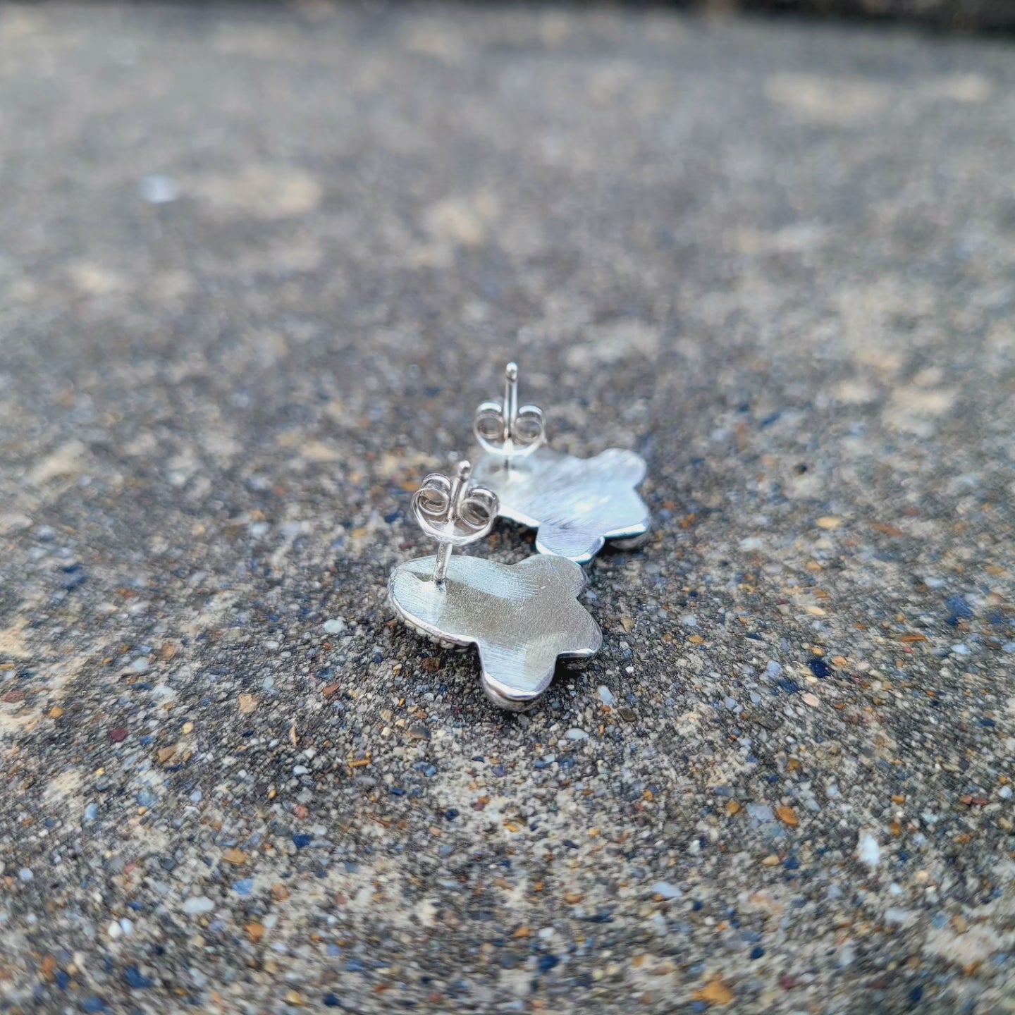 Turquoise Cluster Post Earrings