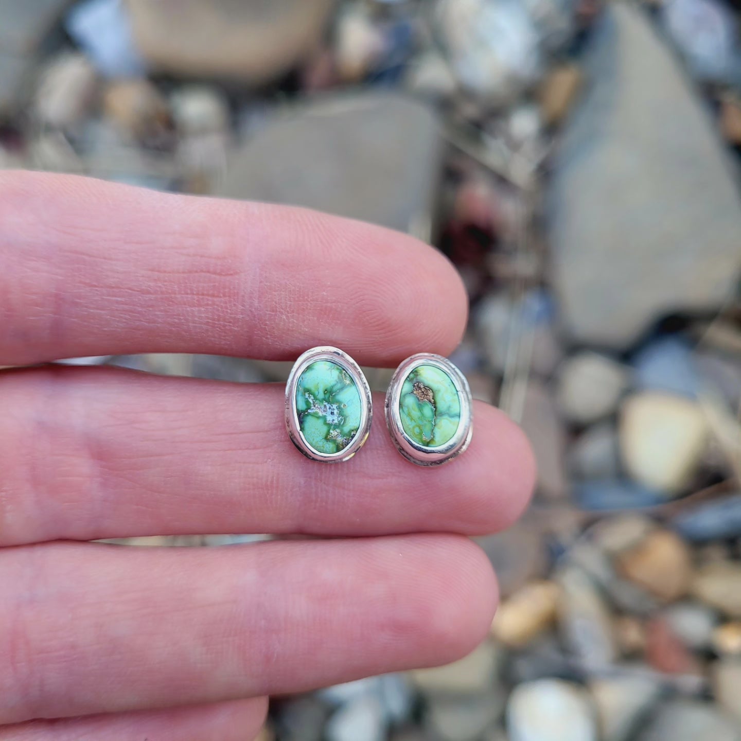 Sonoran Gold Turquoise Post Earrings