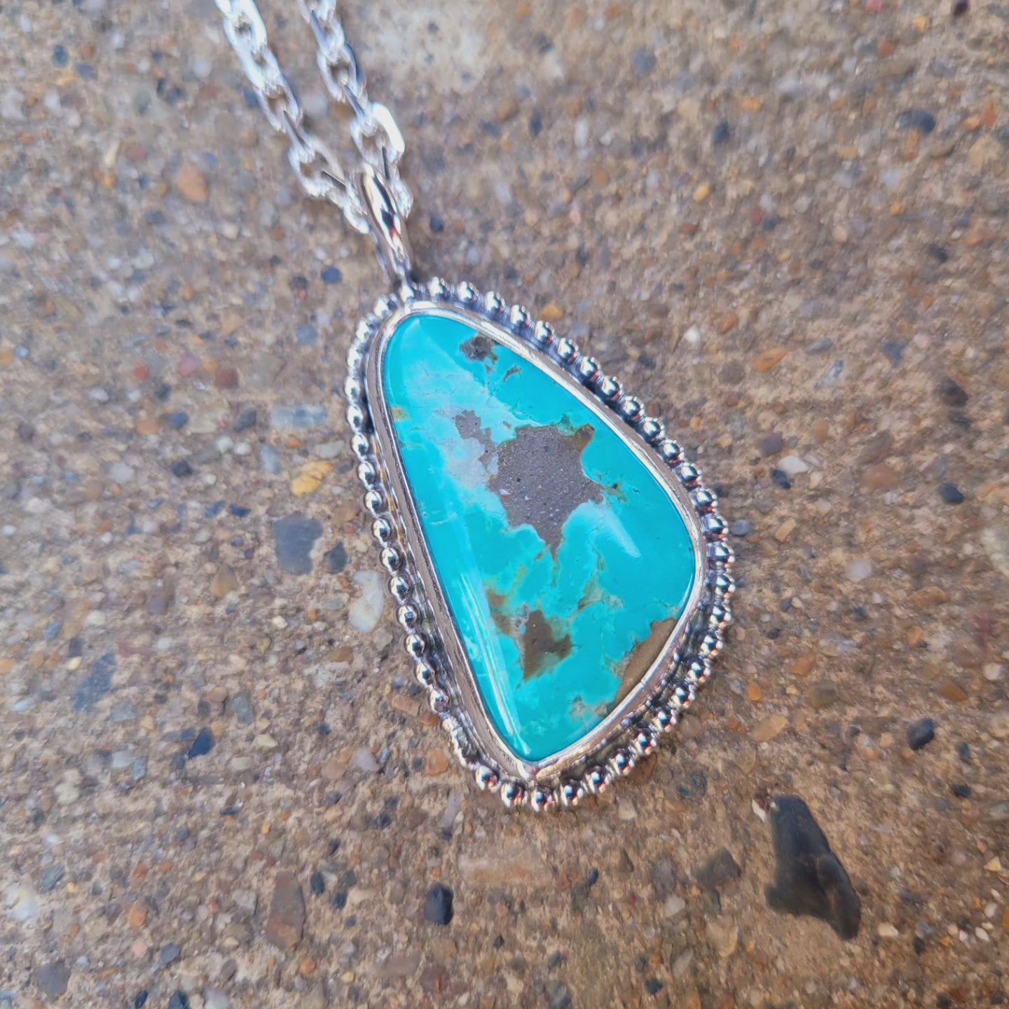 Tyrone turquoise necklace