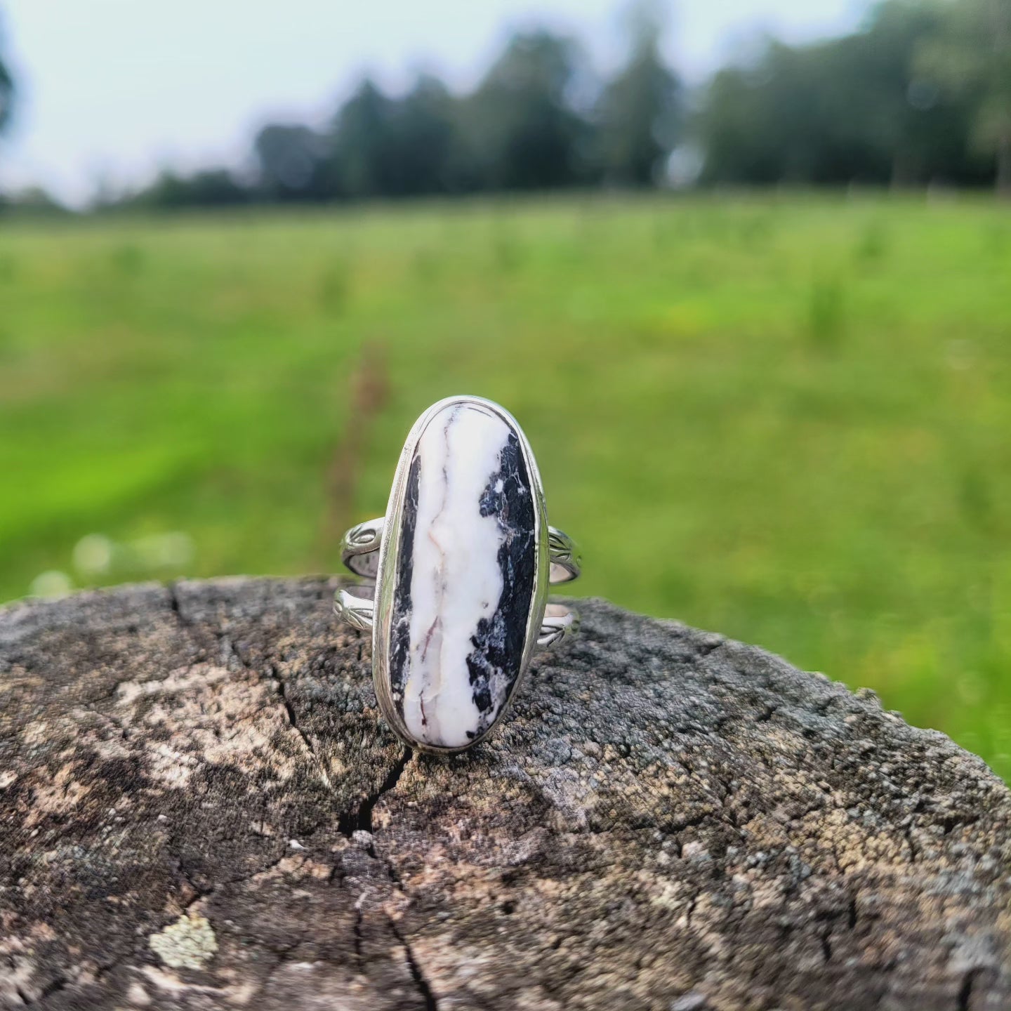 White Buffalo ring size 10