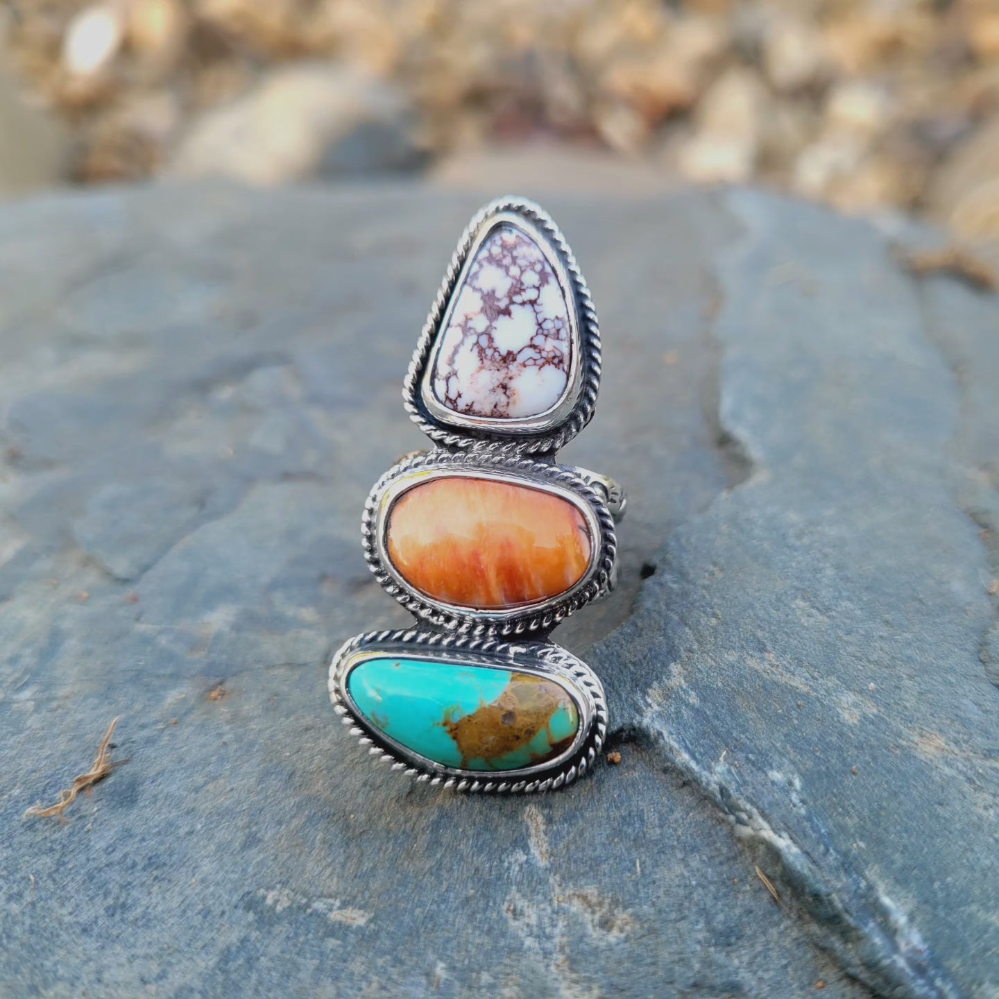 Three stone Ring size 7