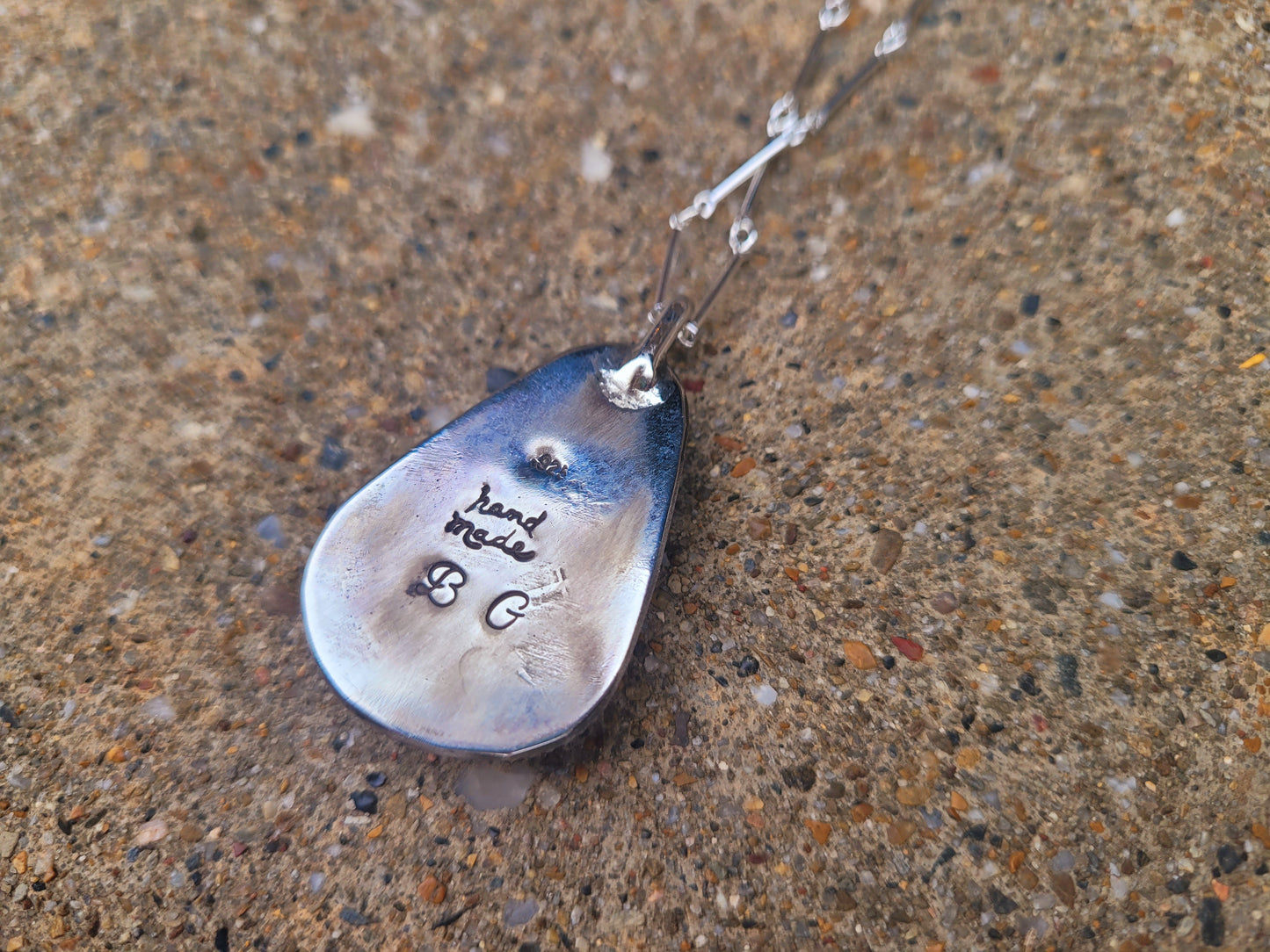 Kingman turquoise pendant