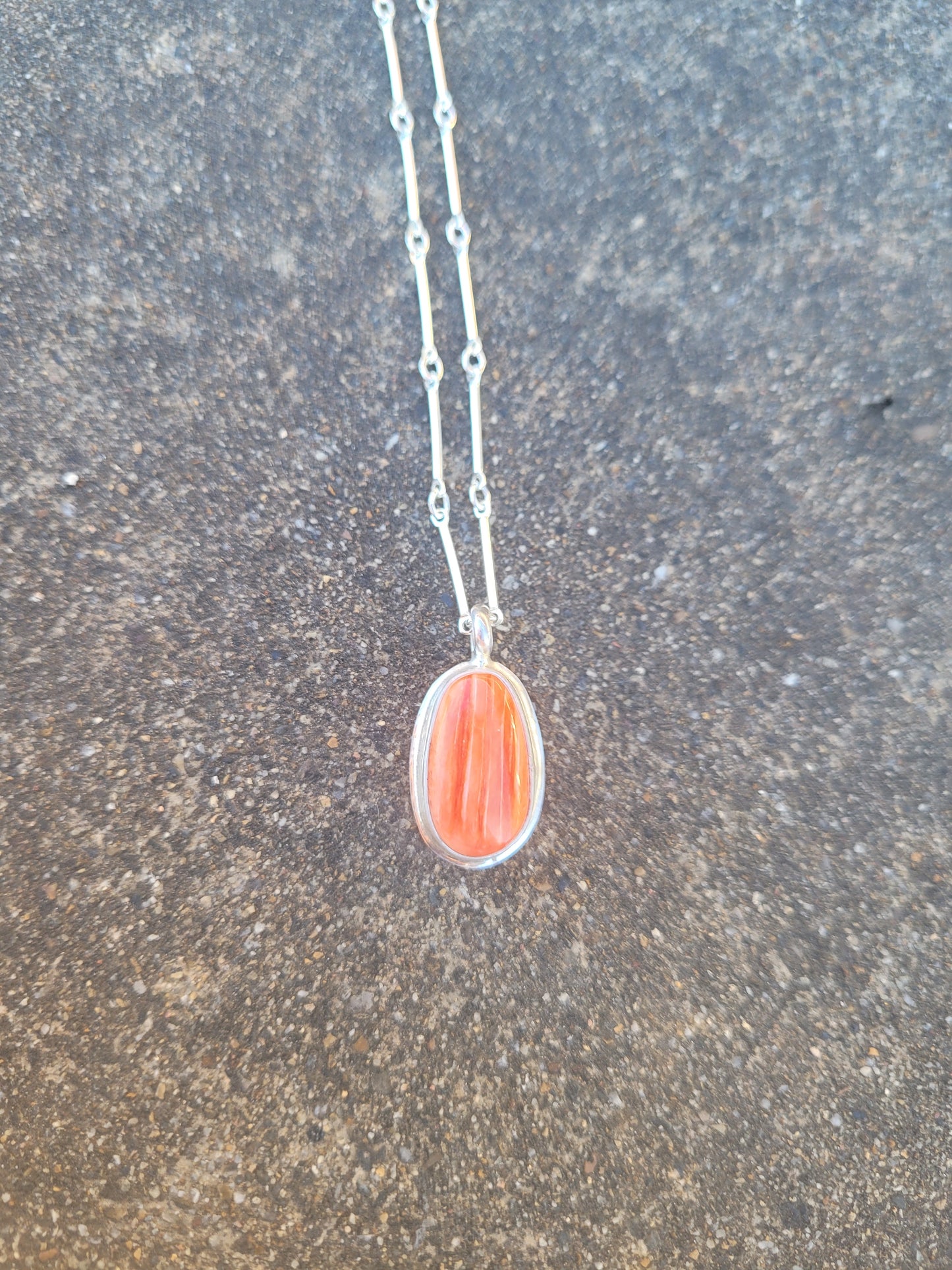 Dainty Spiny oyster pendant