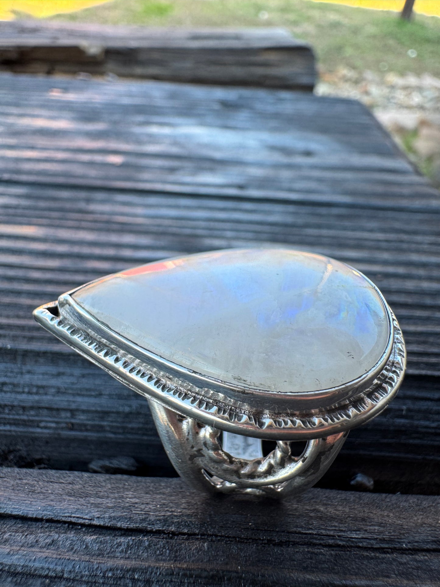 Moonstone Statement Ring size 9