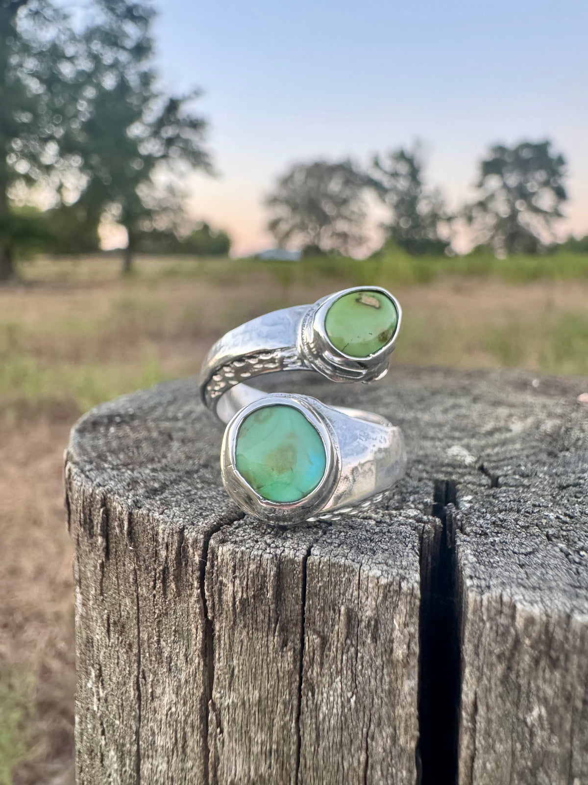 Earth and Stone Adjustable Ring