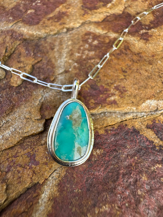 Campitos turquoise dainty necklace